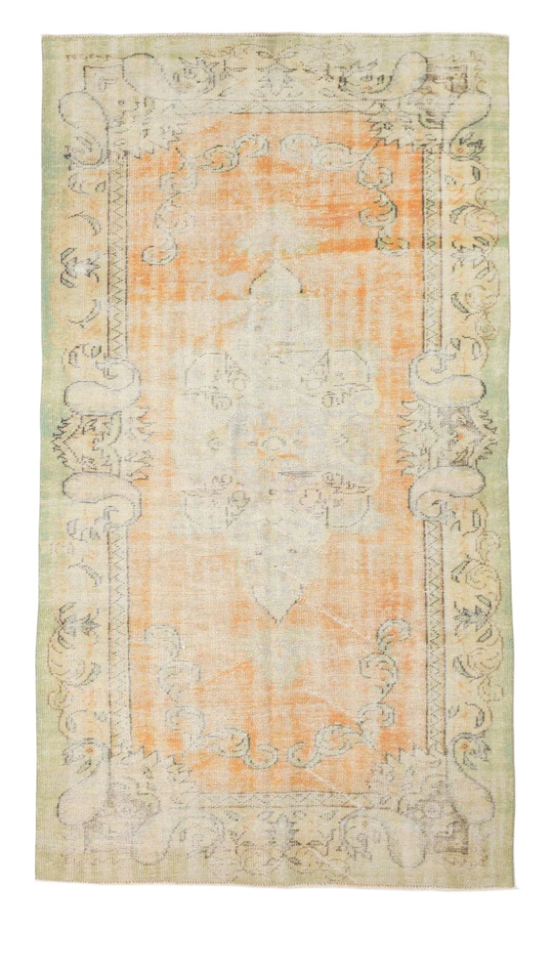 Turkish Vintage Rug 5’3’’ x 9’5’’ ft
