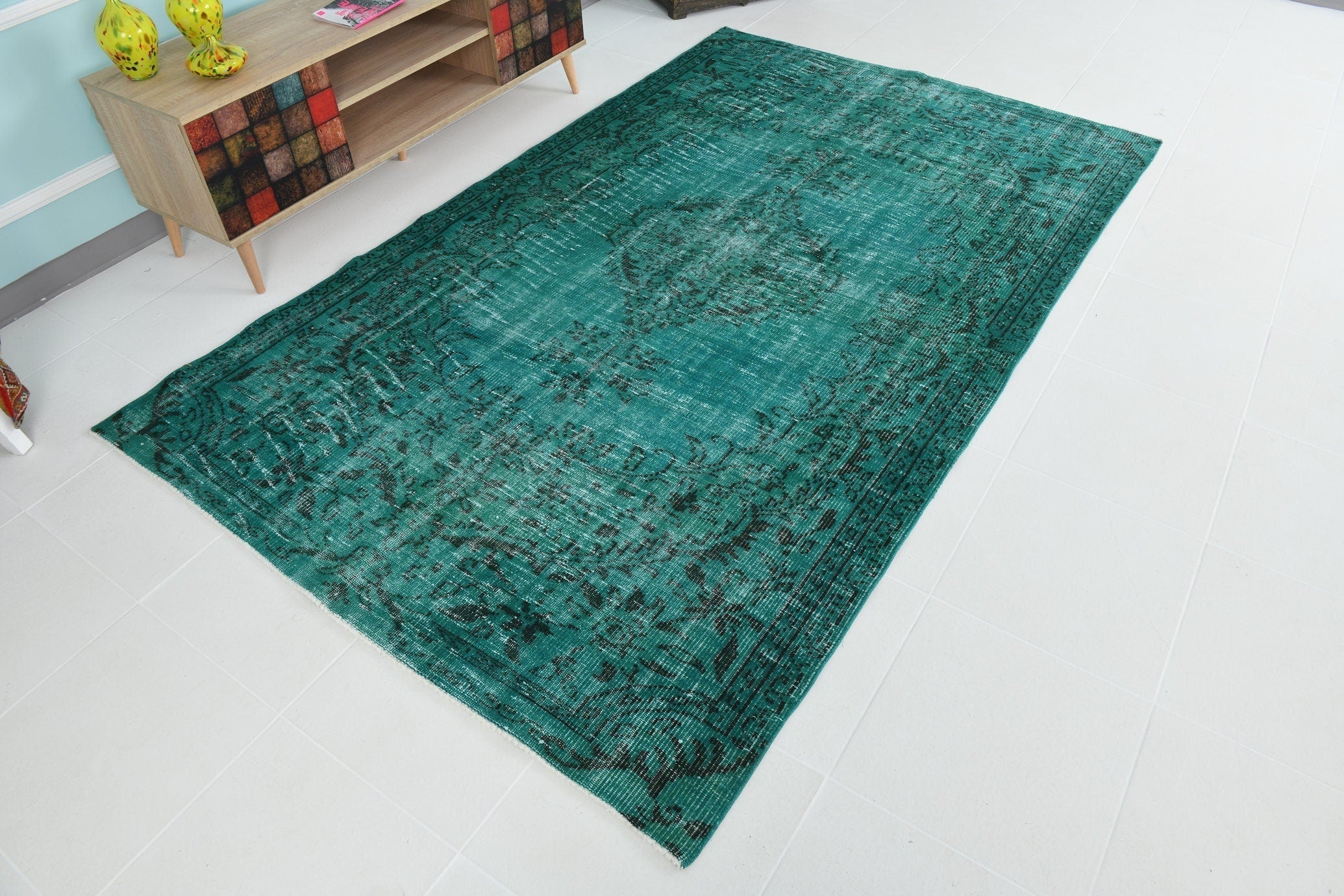 Turkish Vintage Rug 5’4’ x 8’9’