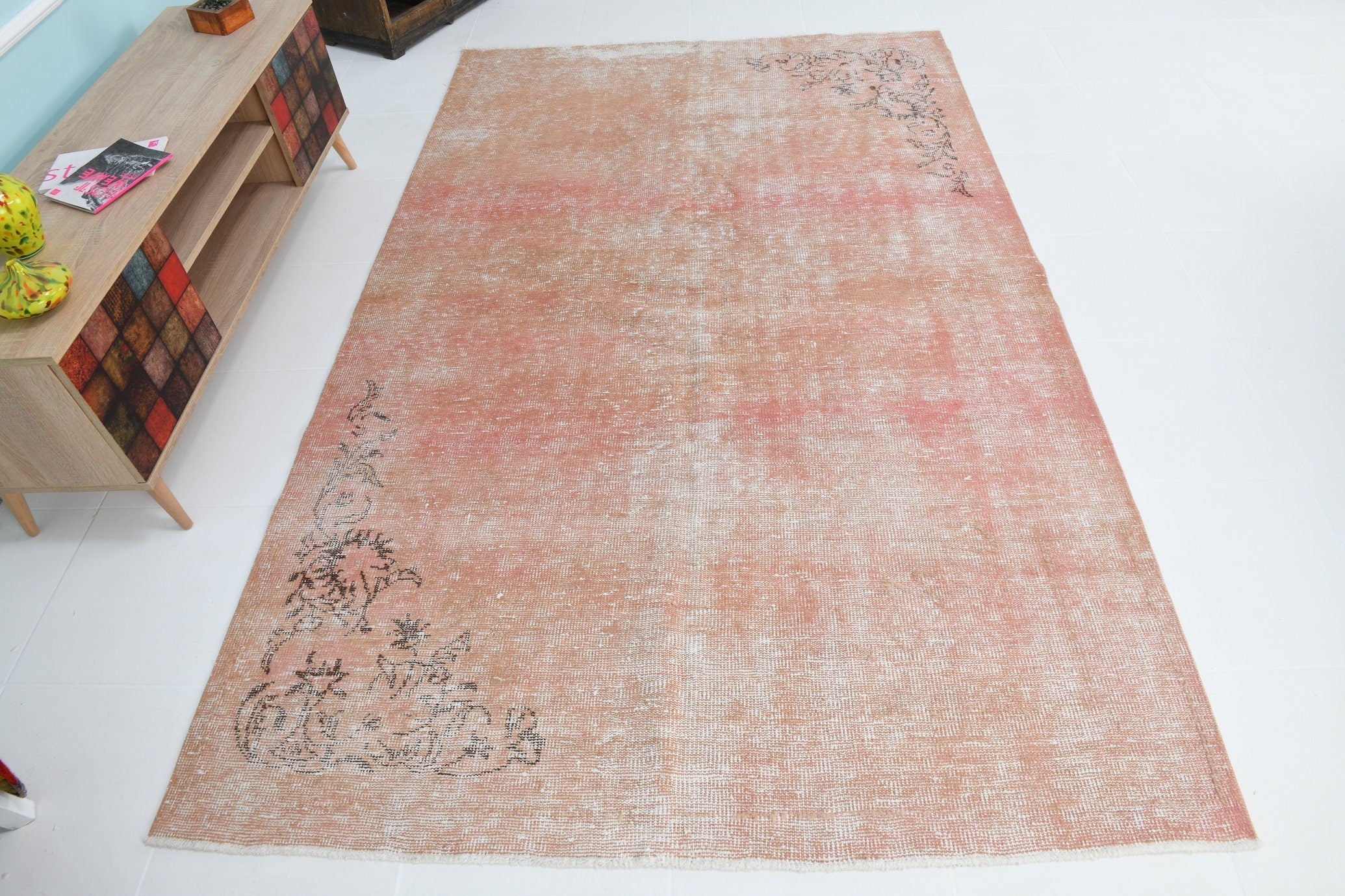 Turkish Vintage Rug 5’6’ x 8’11’