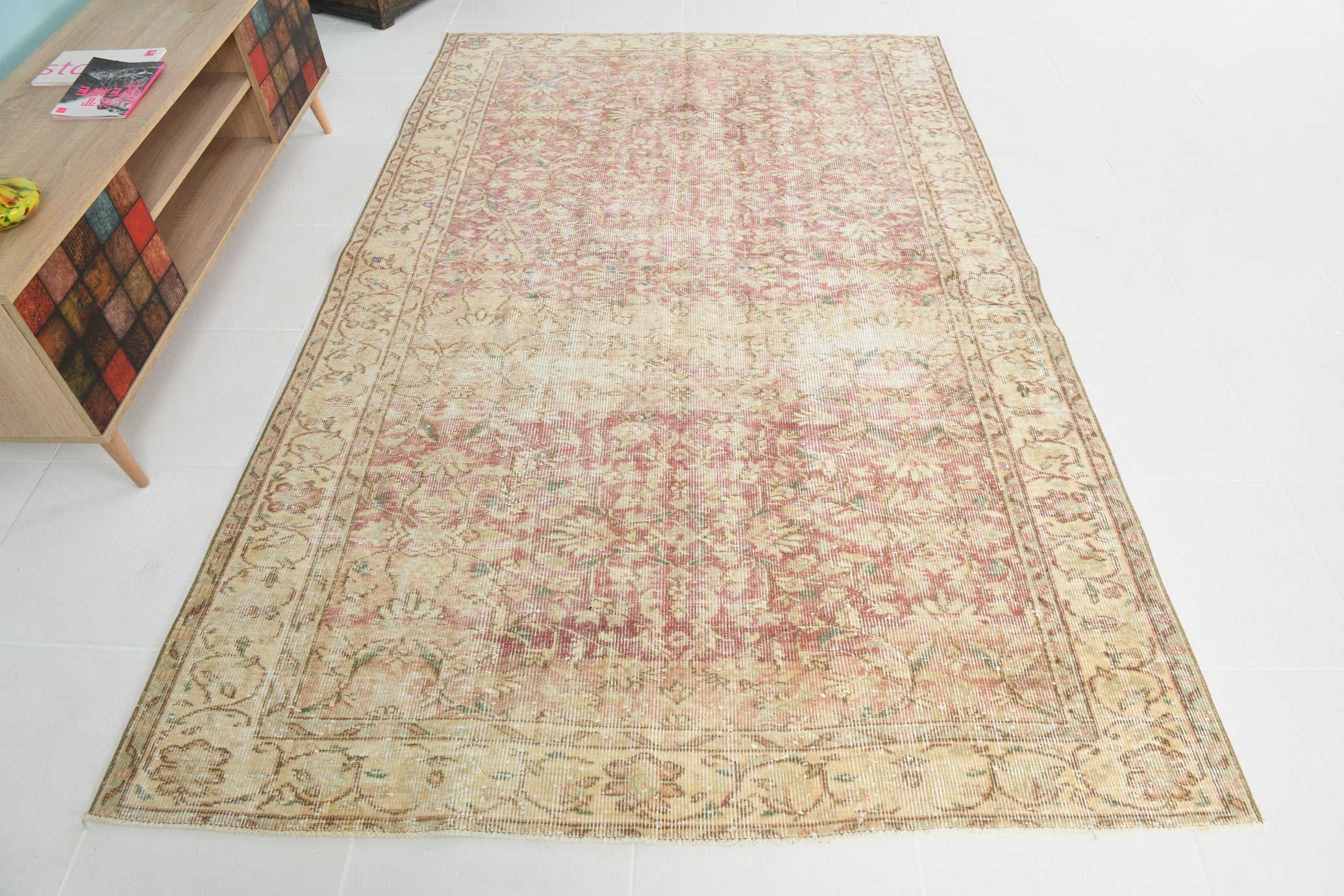 Turkish Vintage Rug 5’6’ x 8’7’