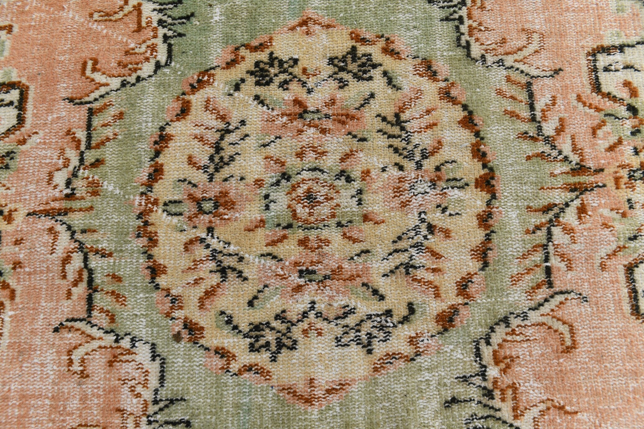 Turkish Vintage Rug 5’6’’ x 8’7’’ ft