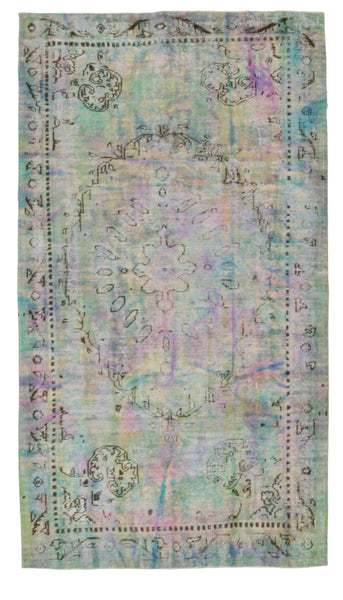 Turkish Vintage Rug  5'7" x 9'9" ft