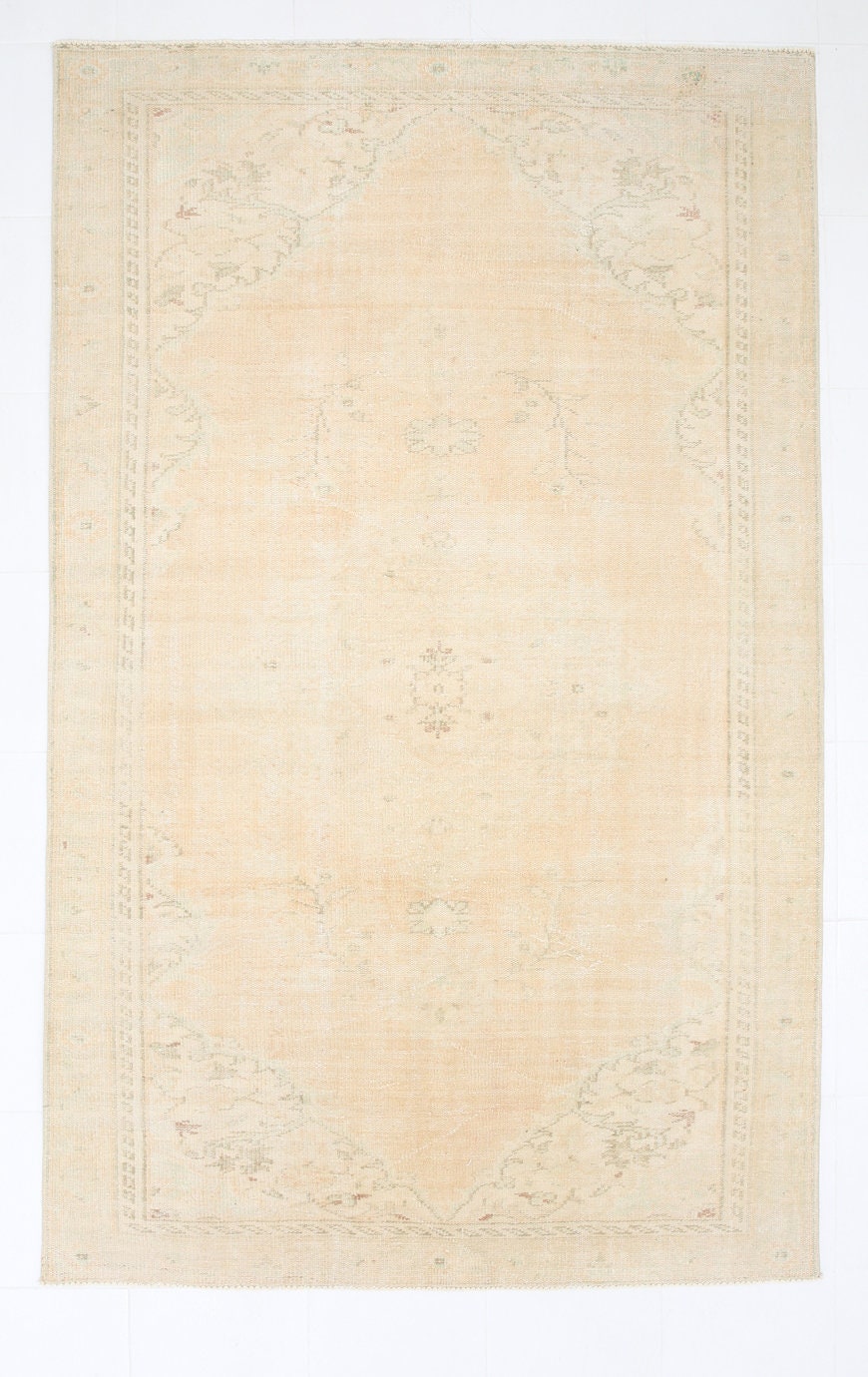 Turkish Vintage Rug 5’9’’ x 9’3’’ ft