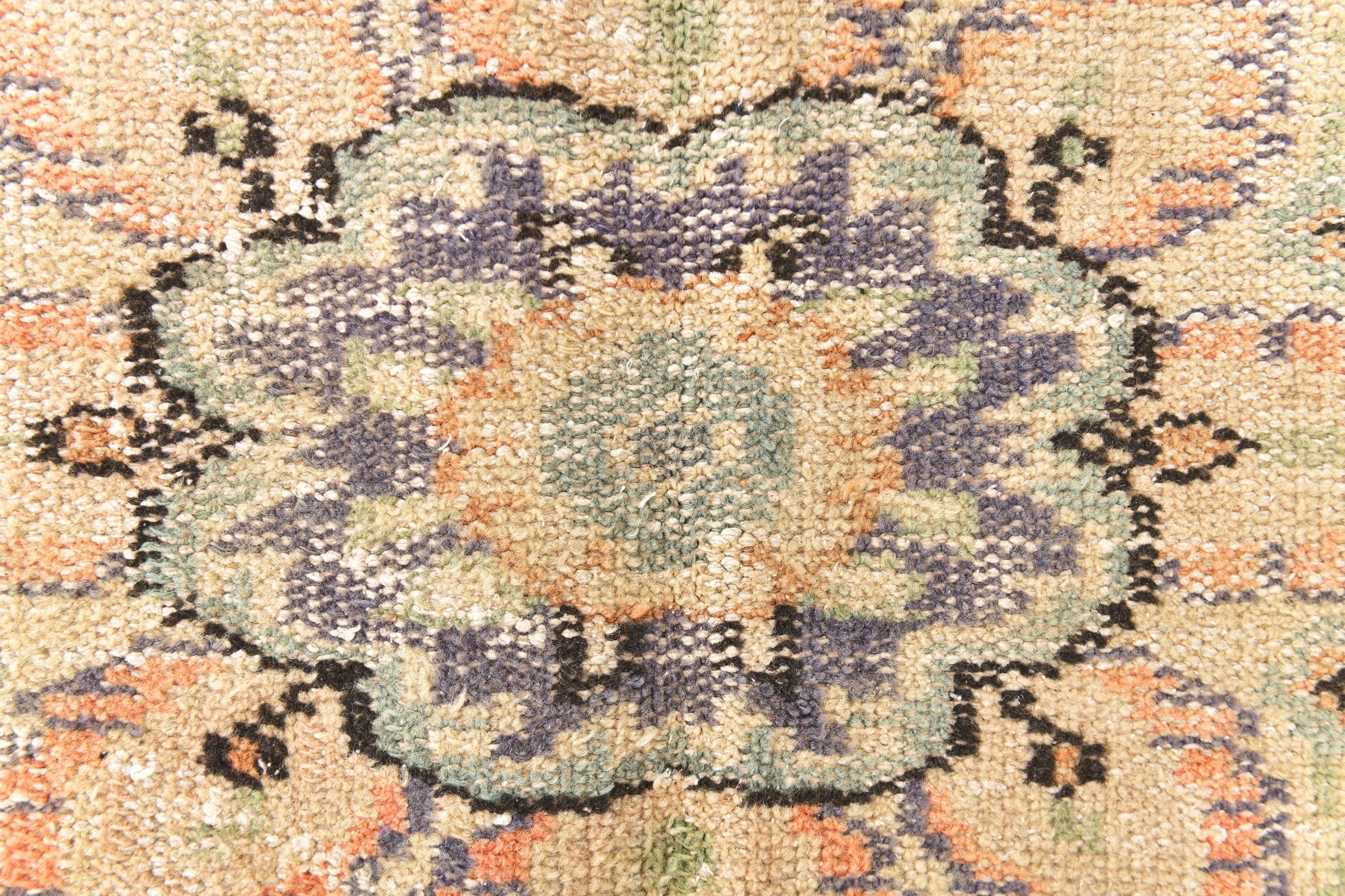 Turkish Vintage Rug  6'0" x 10'0" ft