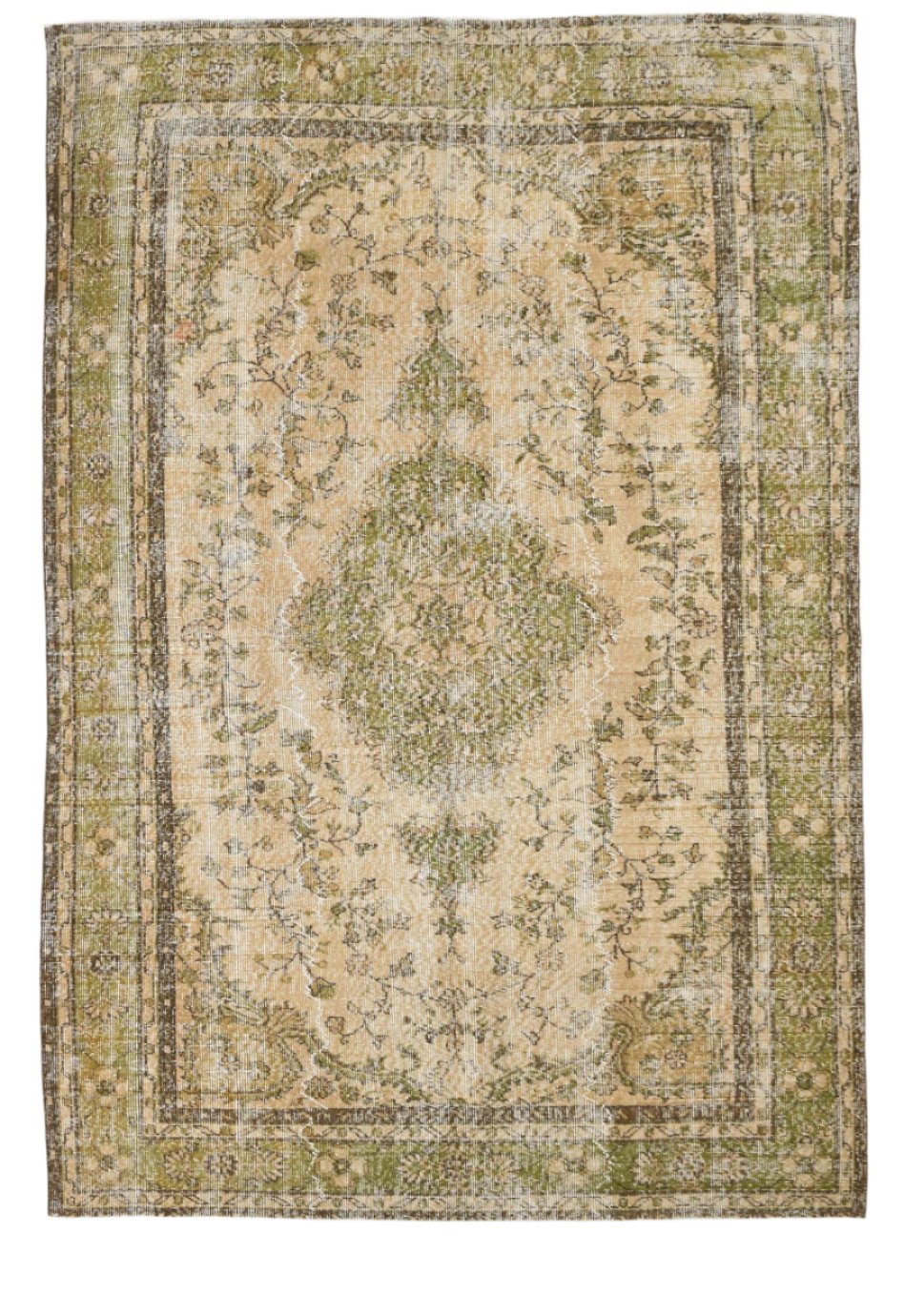 Turkish Vintage Rug 6’0’’ x 8’11’’ ft
