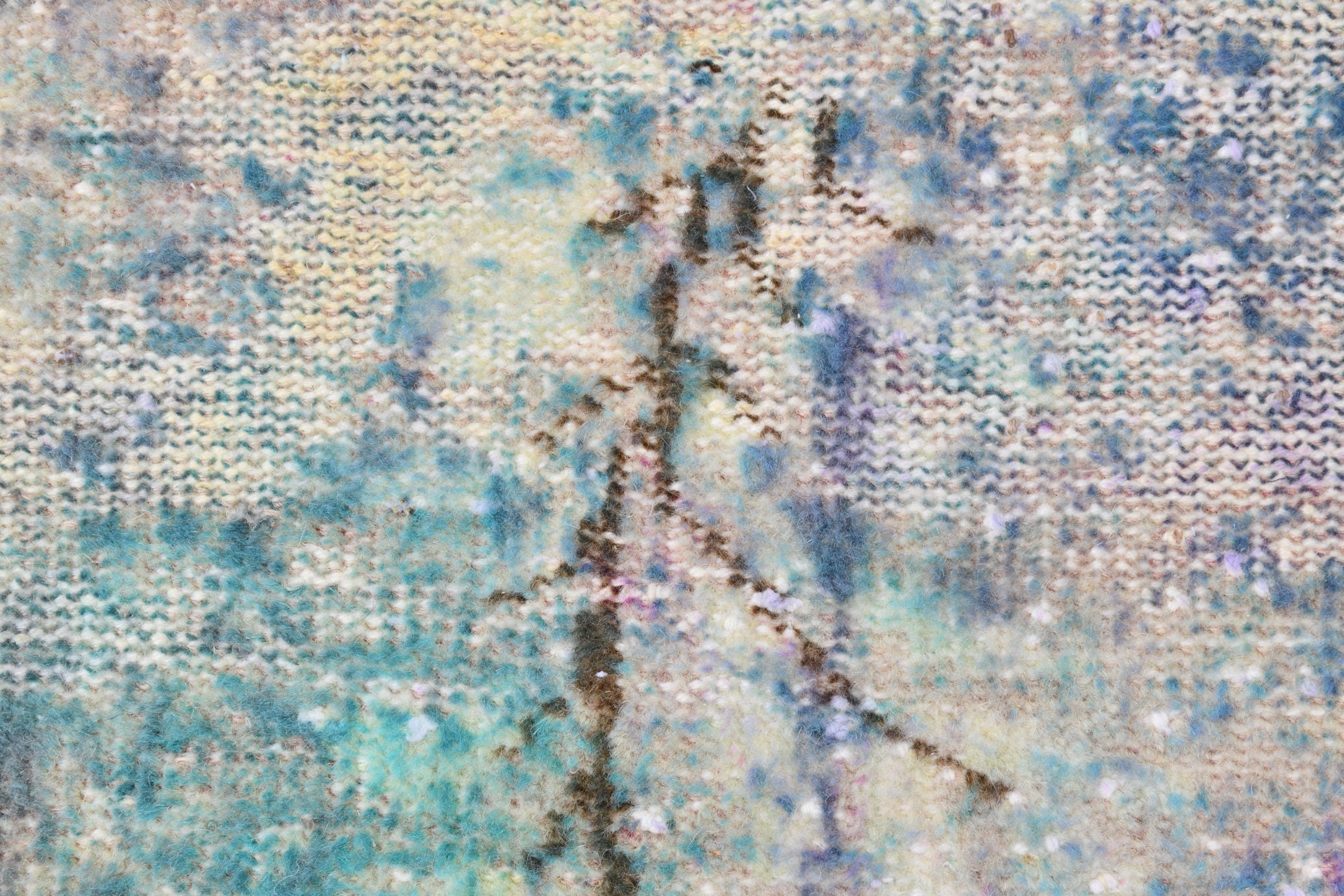 Turkish Vintage Rug  6'1" x 10'4" ft