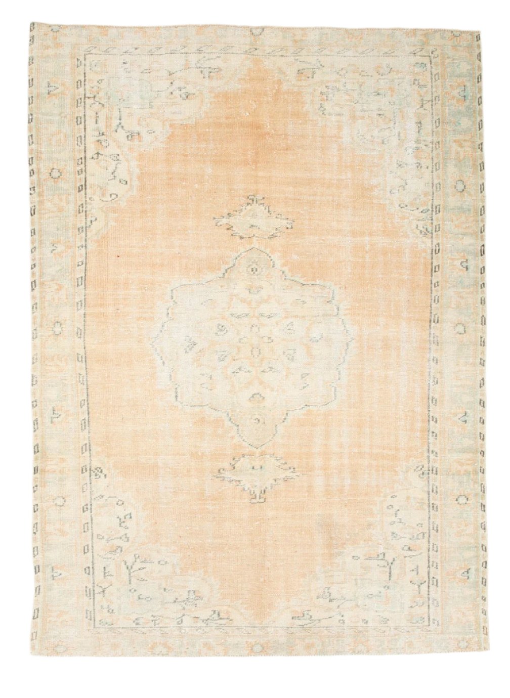 Turkish Vintage Rug 6’1’’ x 8’3’’ ft