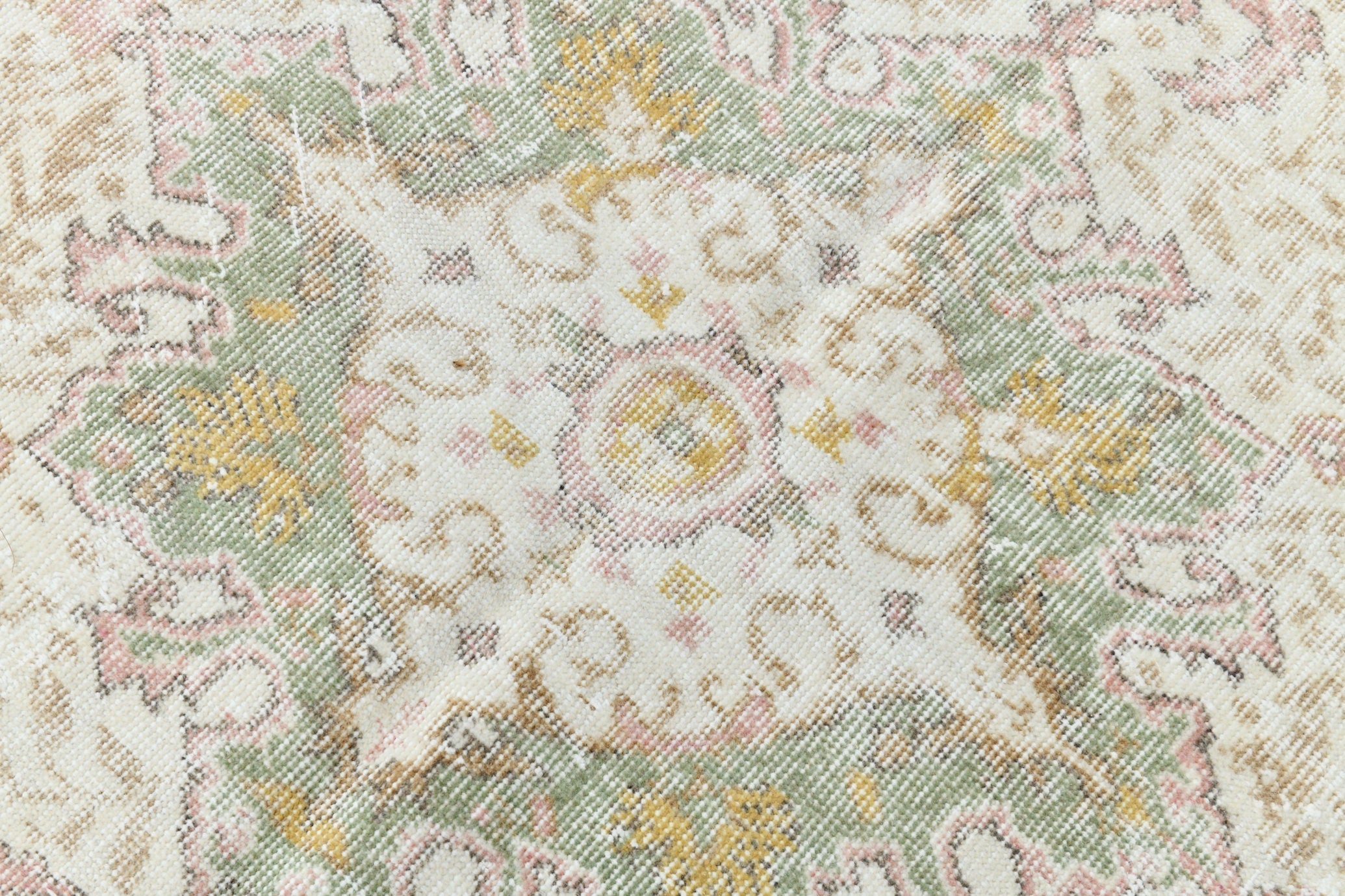 Turkish Vintage Rug  6'1" x 9'3" ft