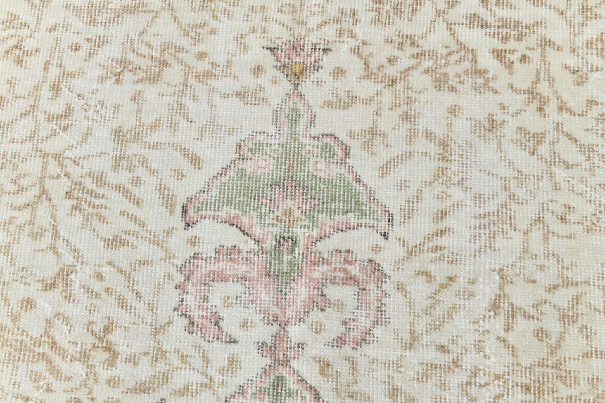 Turkish Vintage Rug  6'1" x 9'3" ft