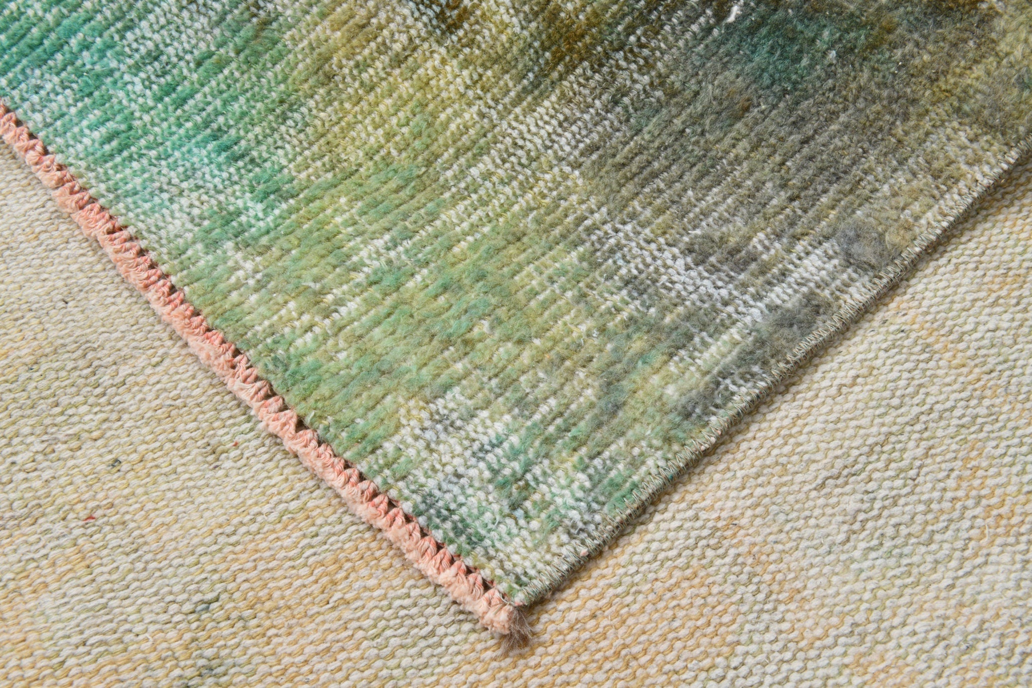 Turkish Vintage Rug  6'1" x 9'8" ft