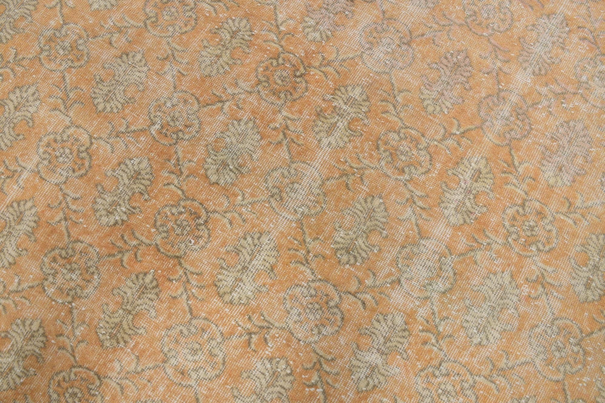 Turkish Vintage Rug  6'10" x 10'8" ft