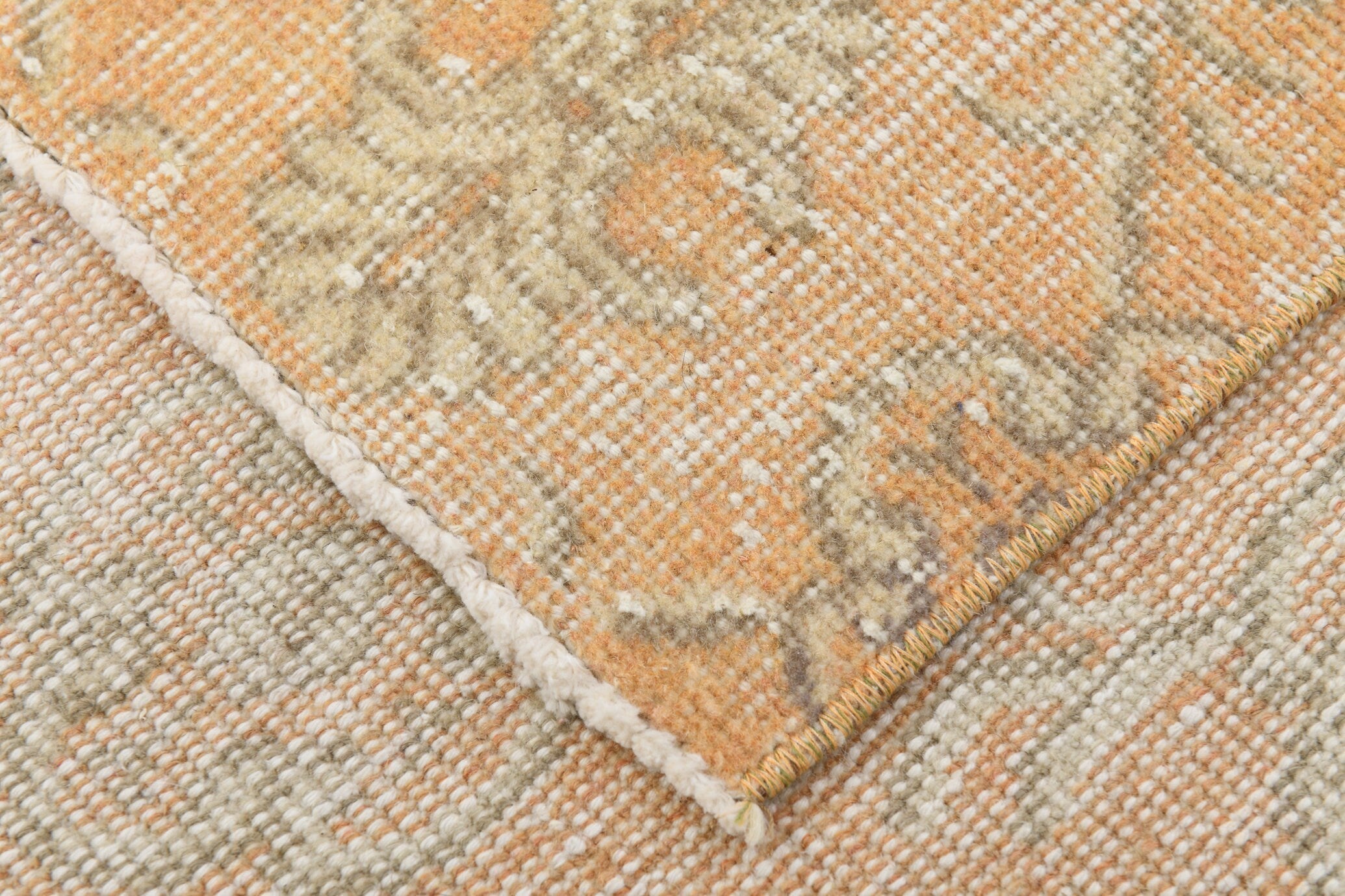 Turkish Vintage Rug  6'10" x 10'8" ft