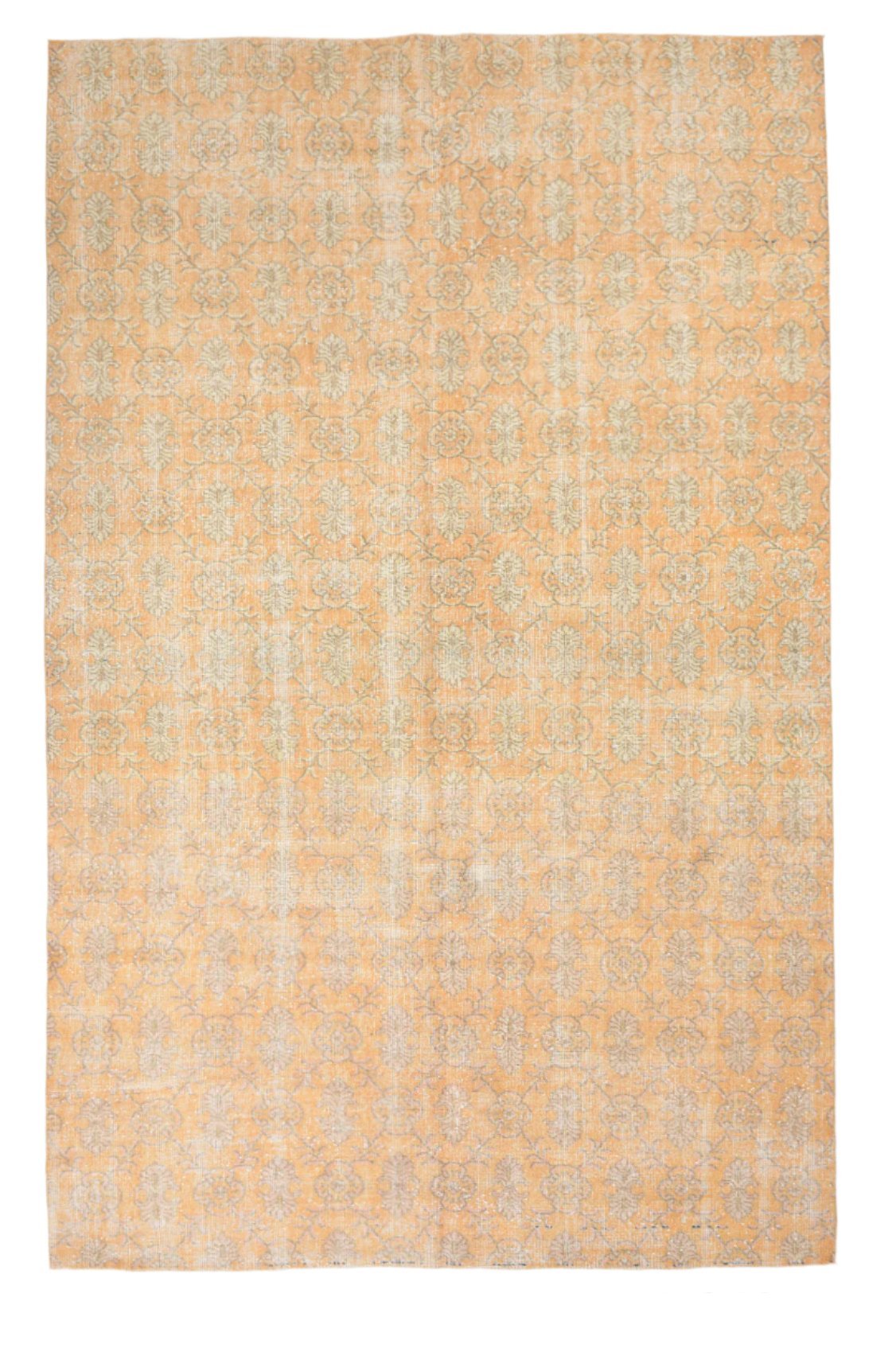 Turkish Vintage Rug  6'10" x 10'8" ft