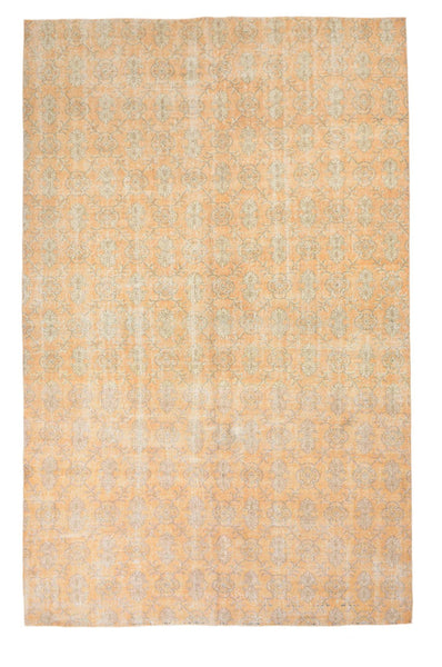 Turkish Vintage Rug  6'10" x 10'8" ft