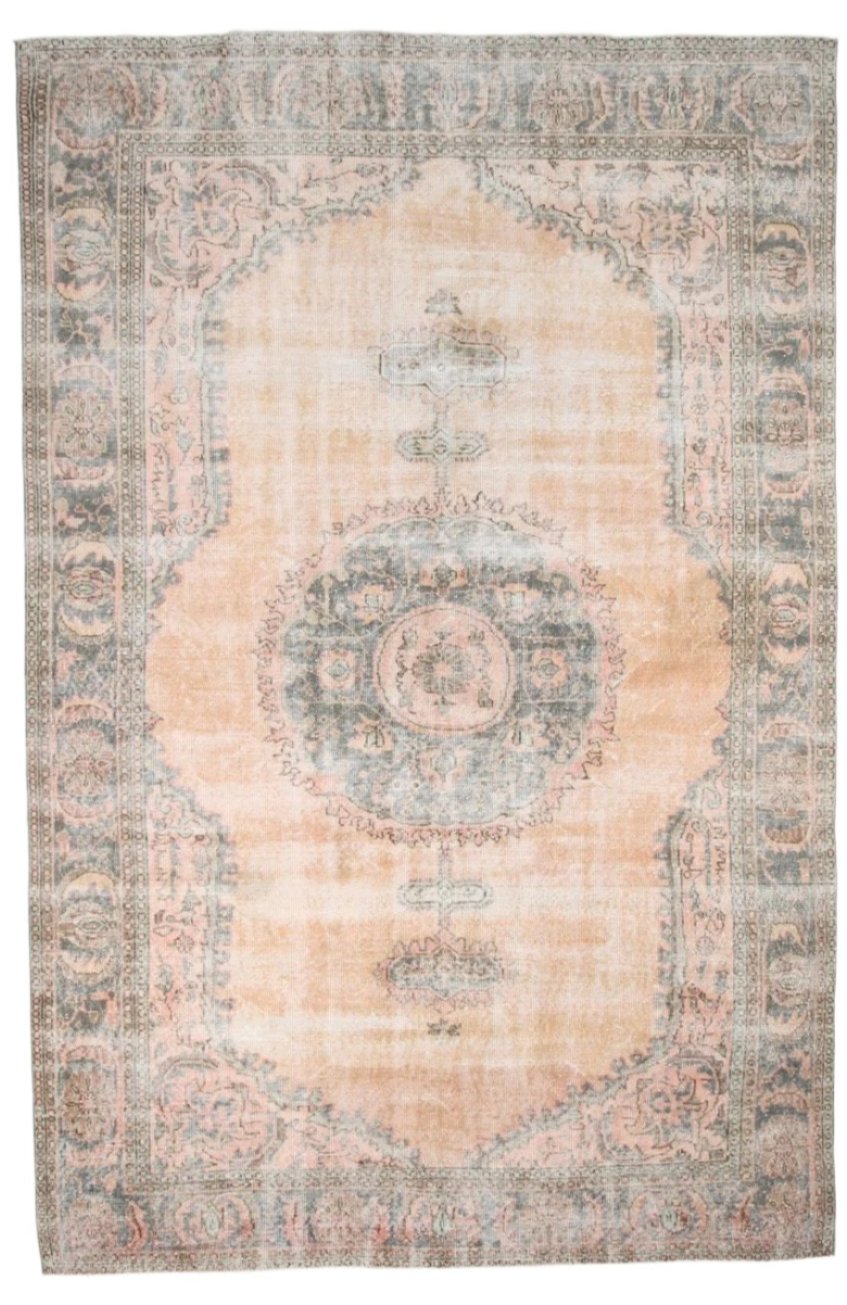 Turkish Vintage Rug 6’11’’ x 10’11’’ ft