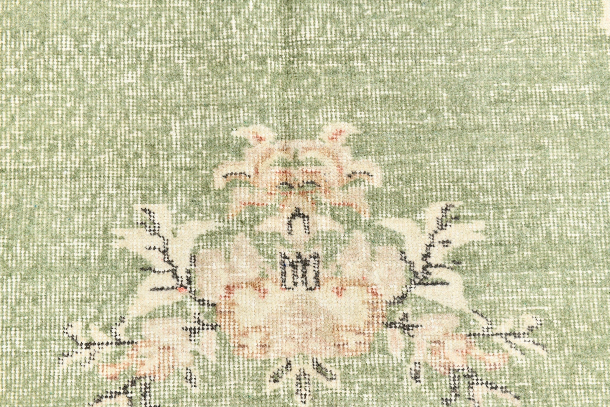 Turkish Vintage Rug  6'11" x 10'6" ft