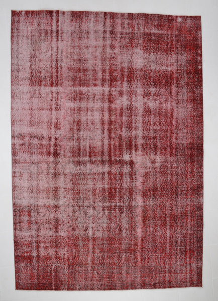 Turkish Vintage Rug  6'12" x 10'2" ft