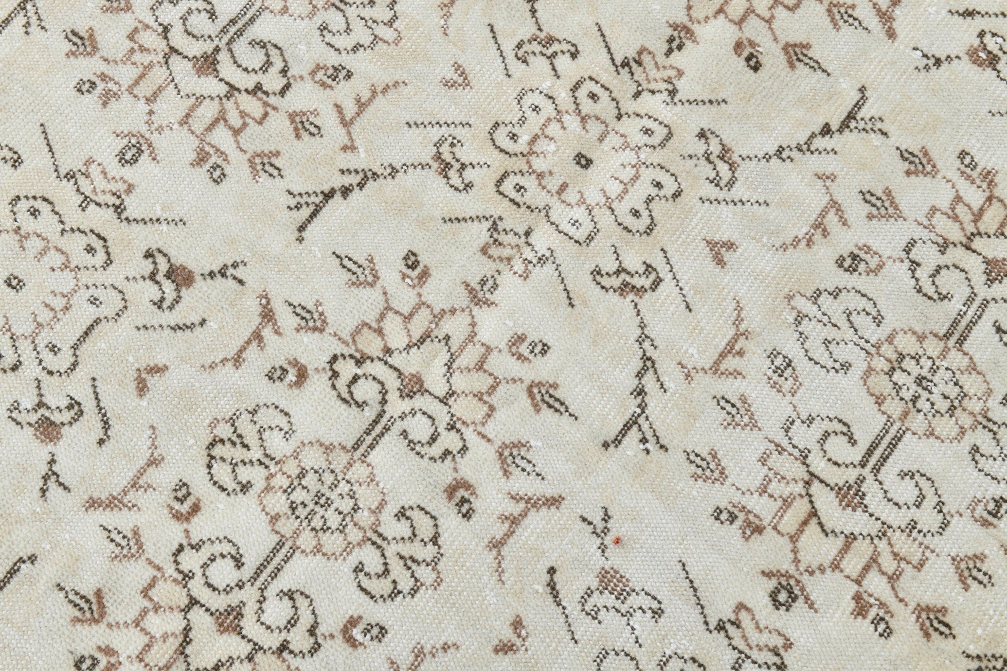 Turkish Vintage Rug  6'2" x 10'1" ft