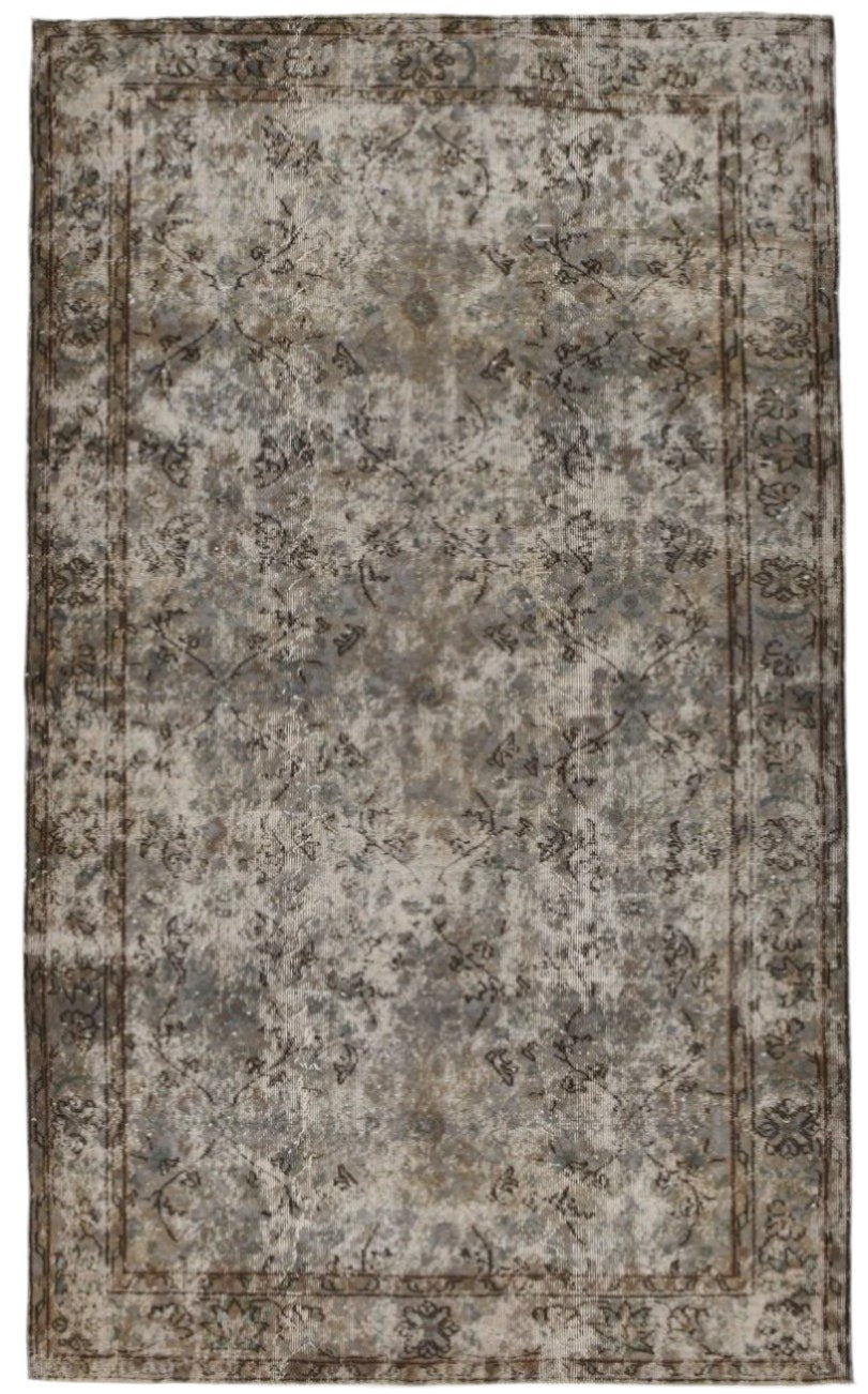 Turkish Vintage Rug 6’2’’ x 9’10’’ ft