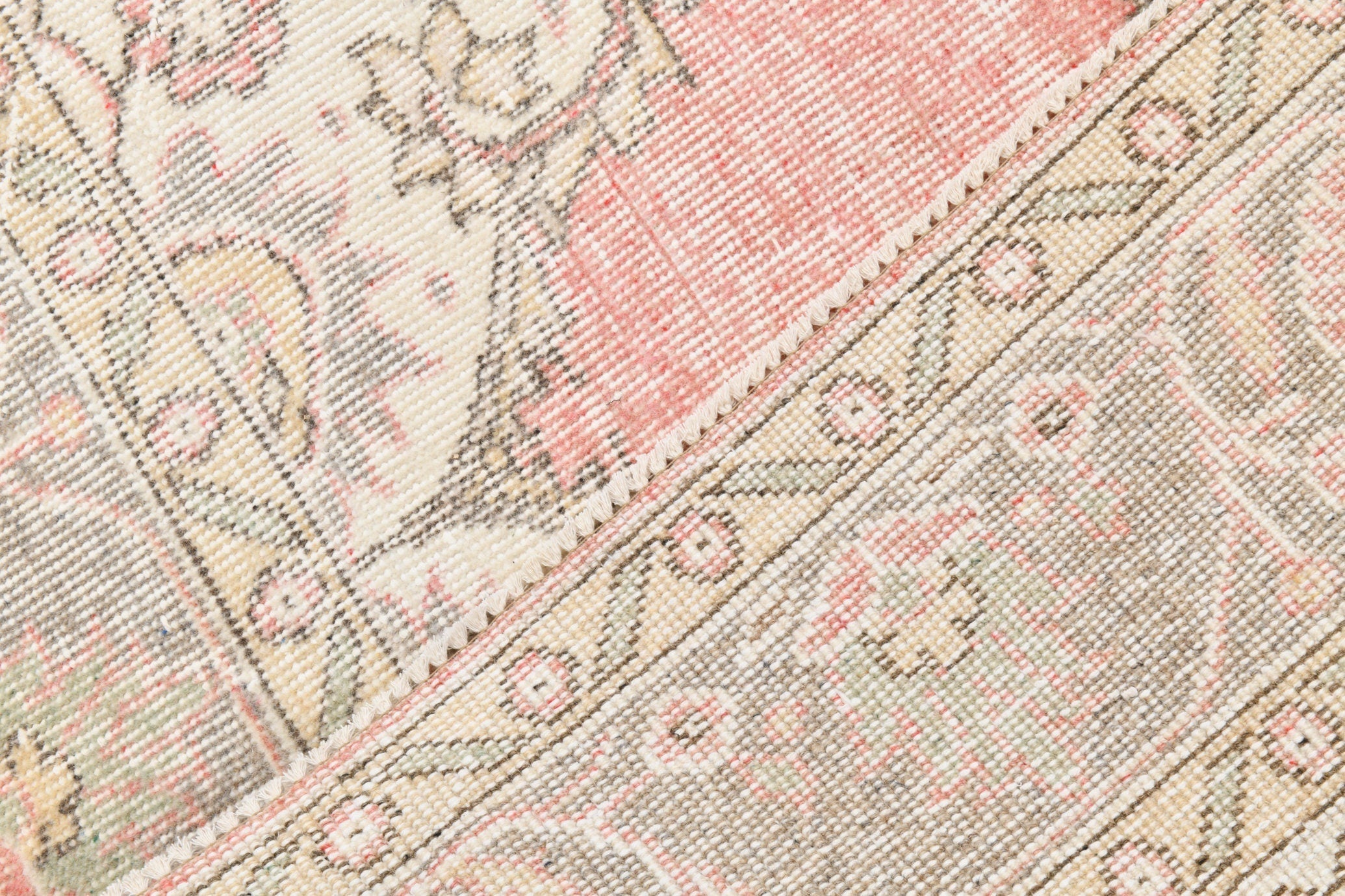 Turkish Vintage Rug  6'2" x 9'12" ft