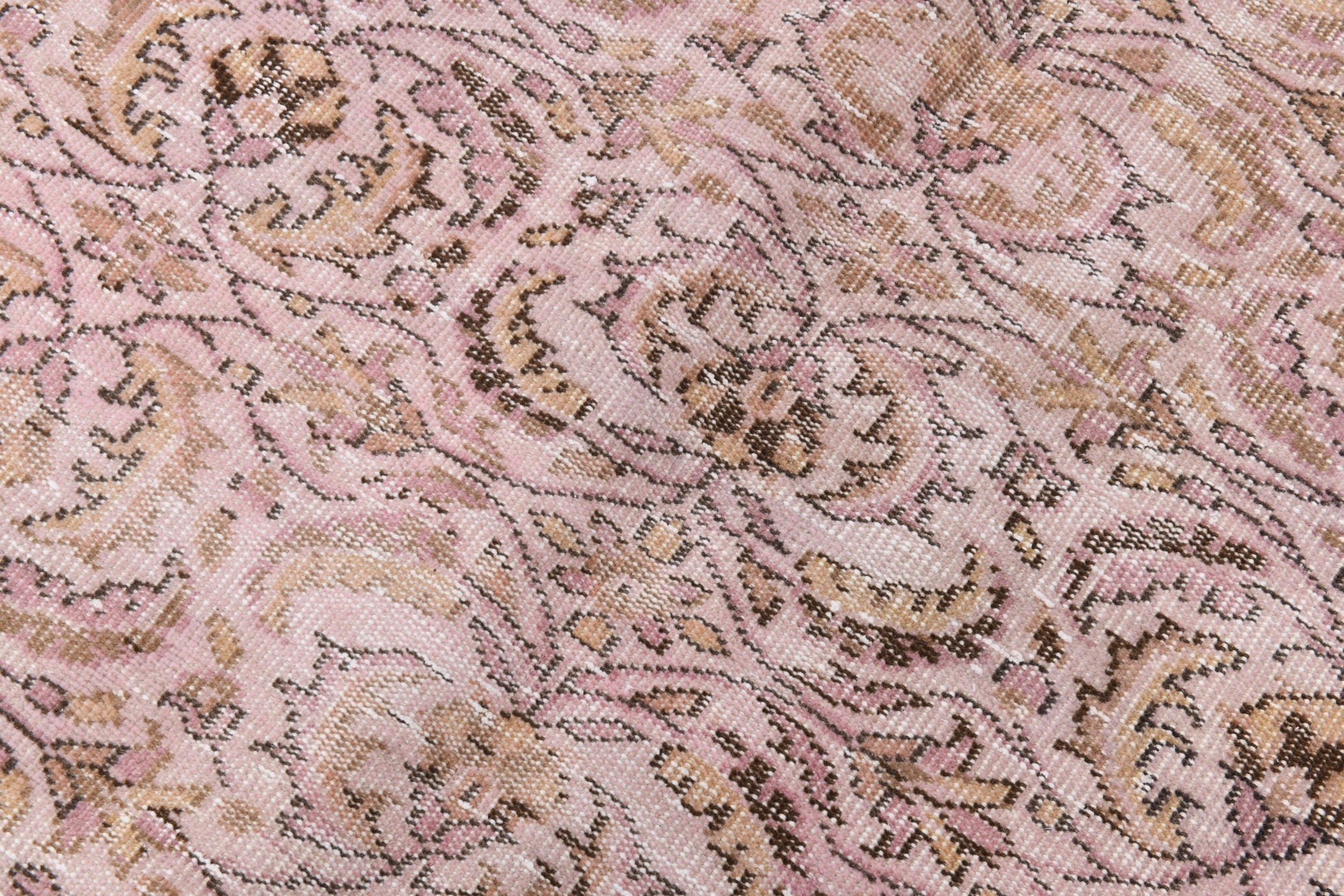 Turkish Vintage Rug  6'2" x 9'2" ft