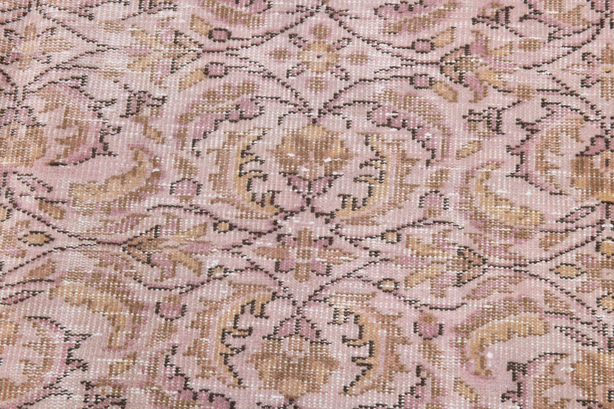 Turkish Vintage Rug  6'2" x 9'2" ft