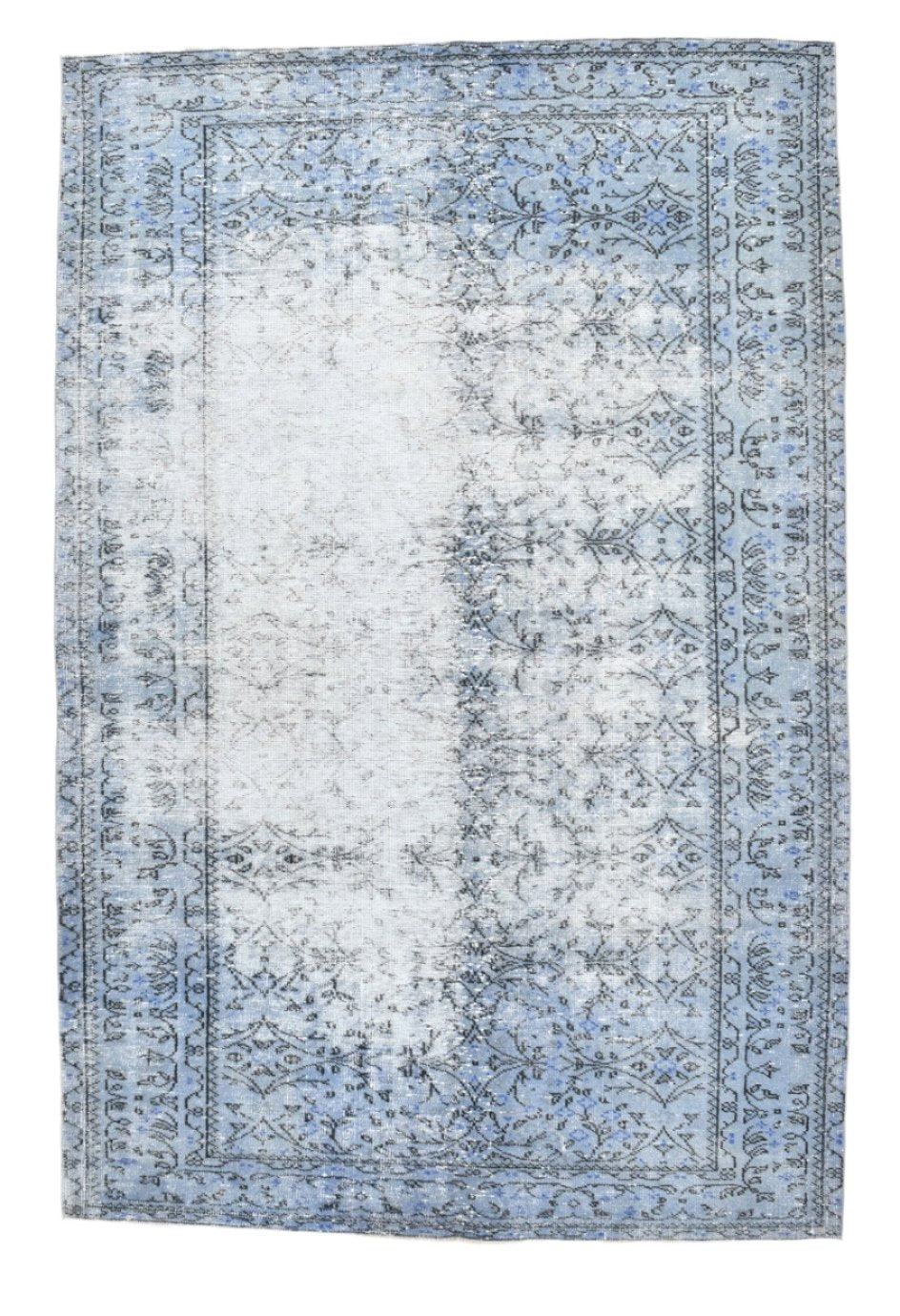 Turkish Vintage Rug 6’2’’ x 9’4’’ ft