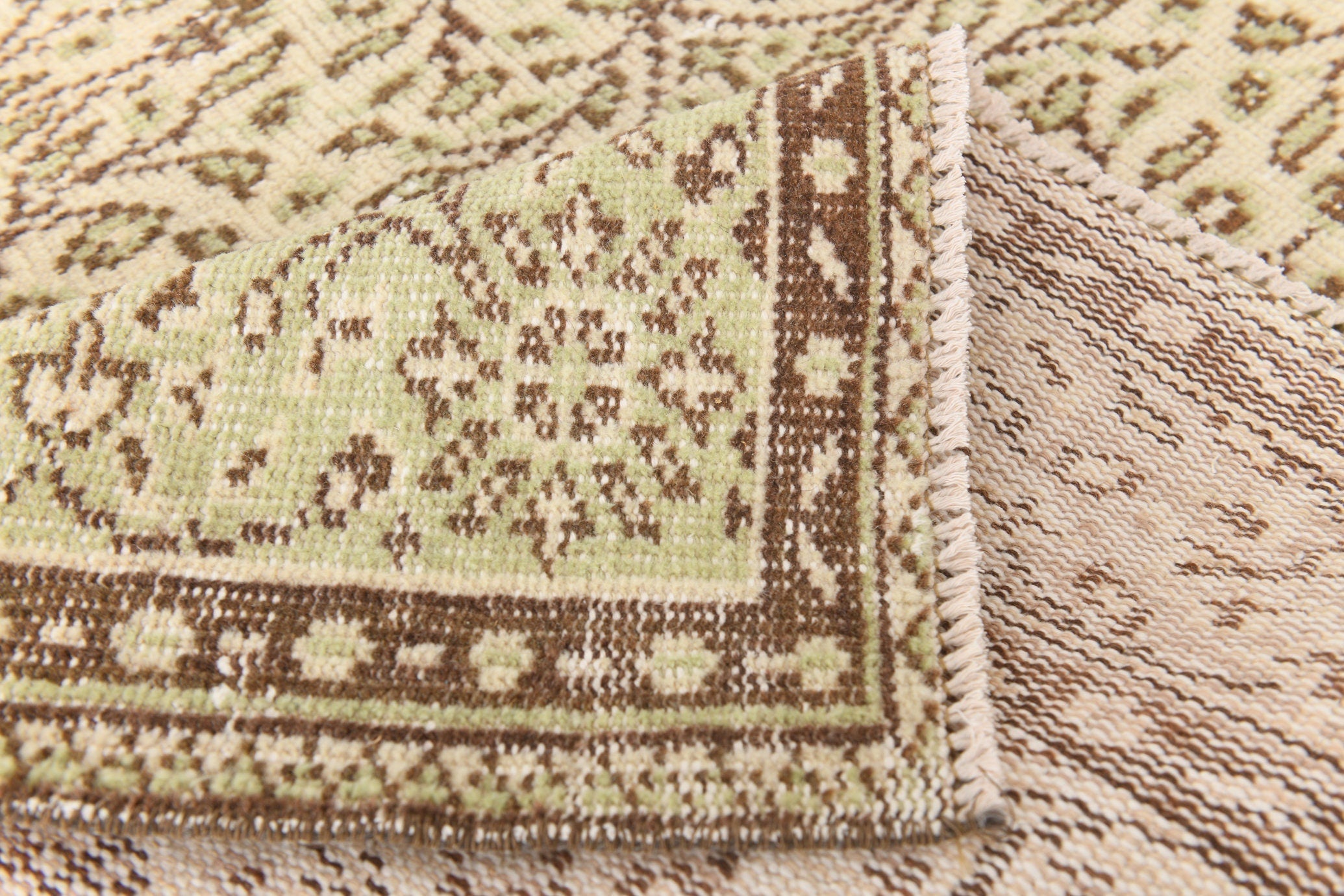Turkish Vintage Rug 6’2’’ x 9’6’’ ft