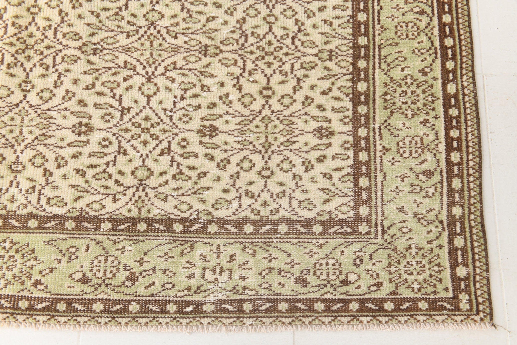 Turkish Vintage Rug 6’2’’ x 9’6’’ ft