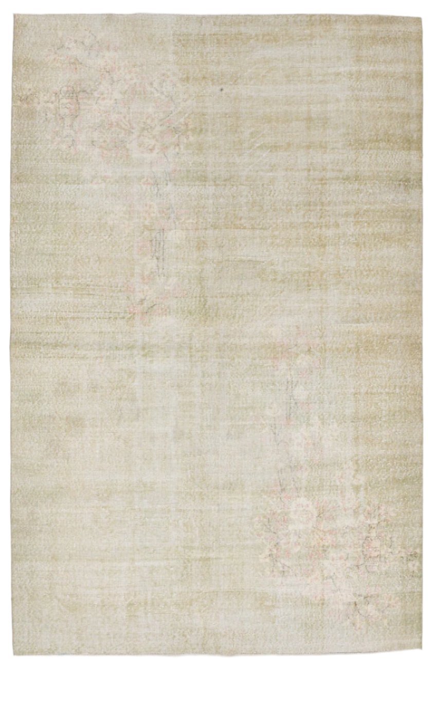 Turkish Vintage Rug 6’3’’ x 9’9’’ ft