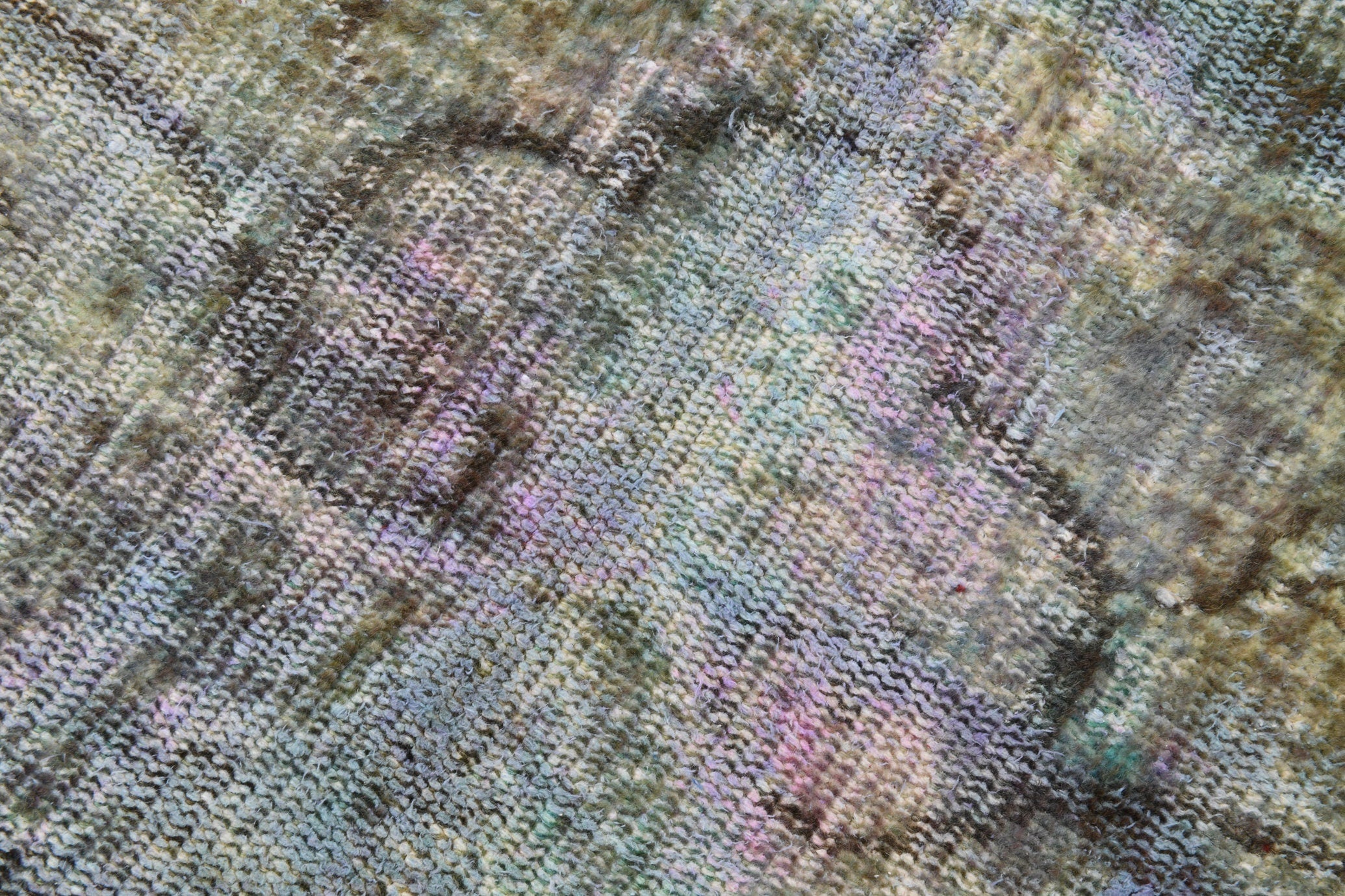 Turkish Vintage Rug  6'3" x 9'9" ft