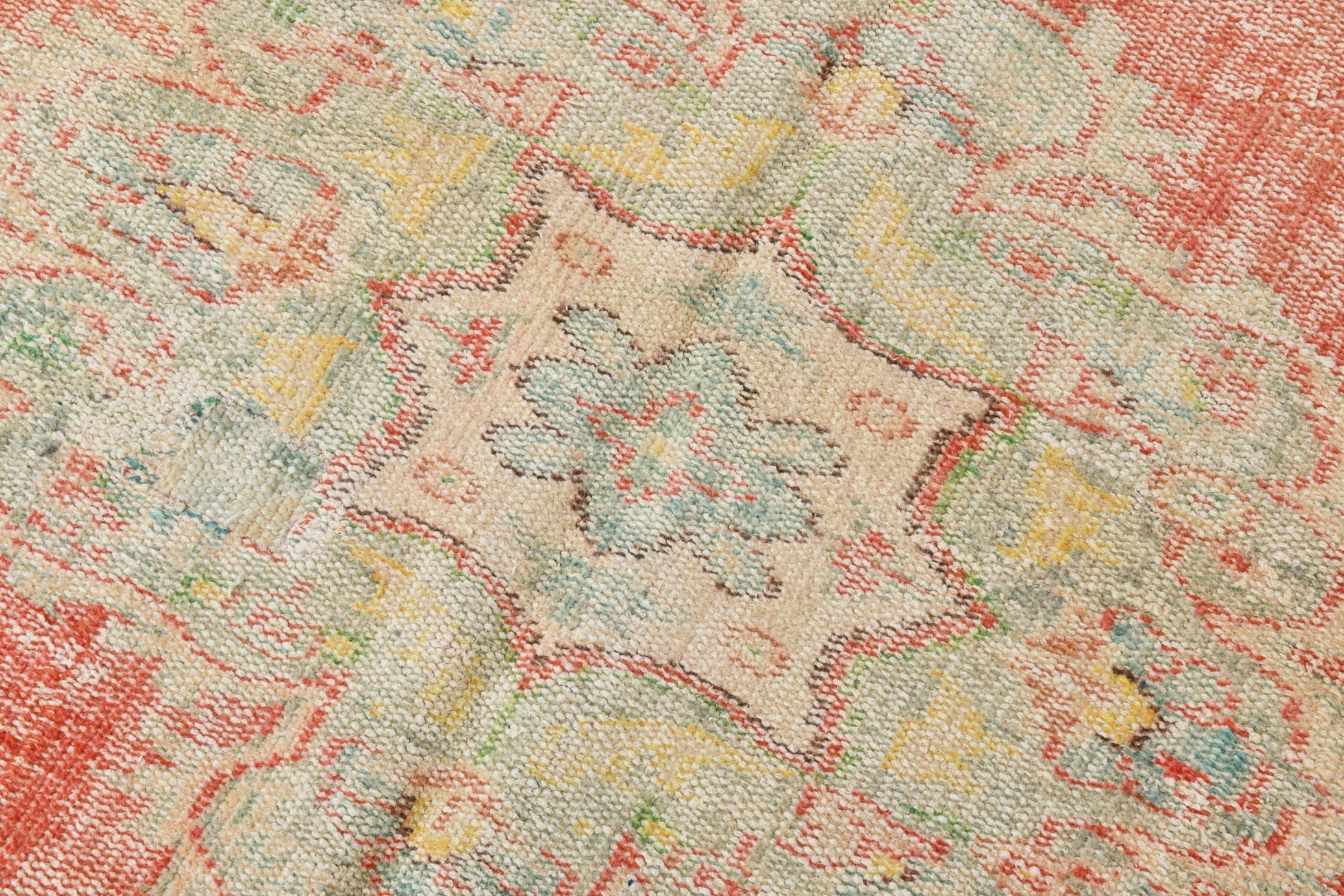 Turkish Vintage Rug  6'4" x 9'7" ft