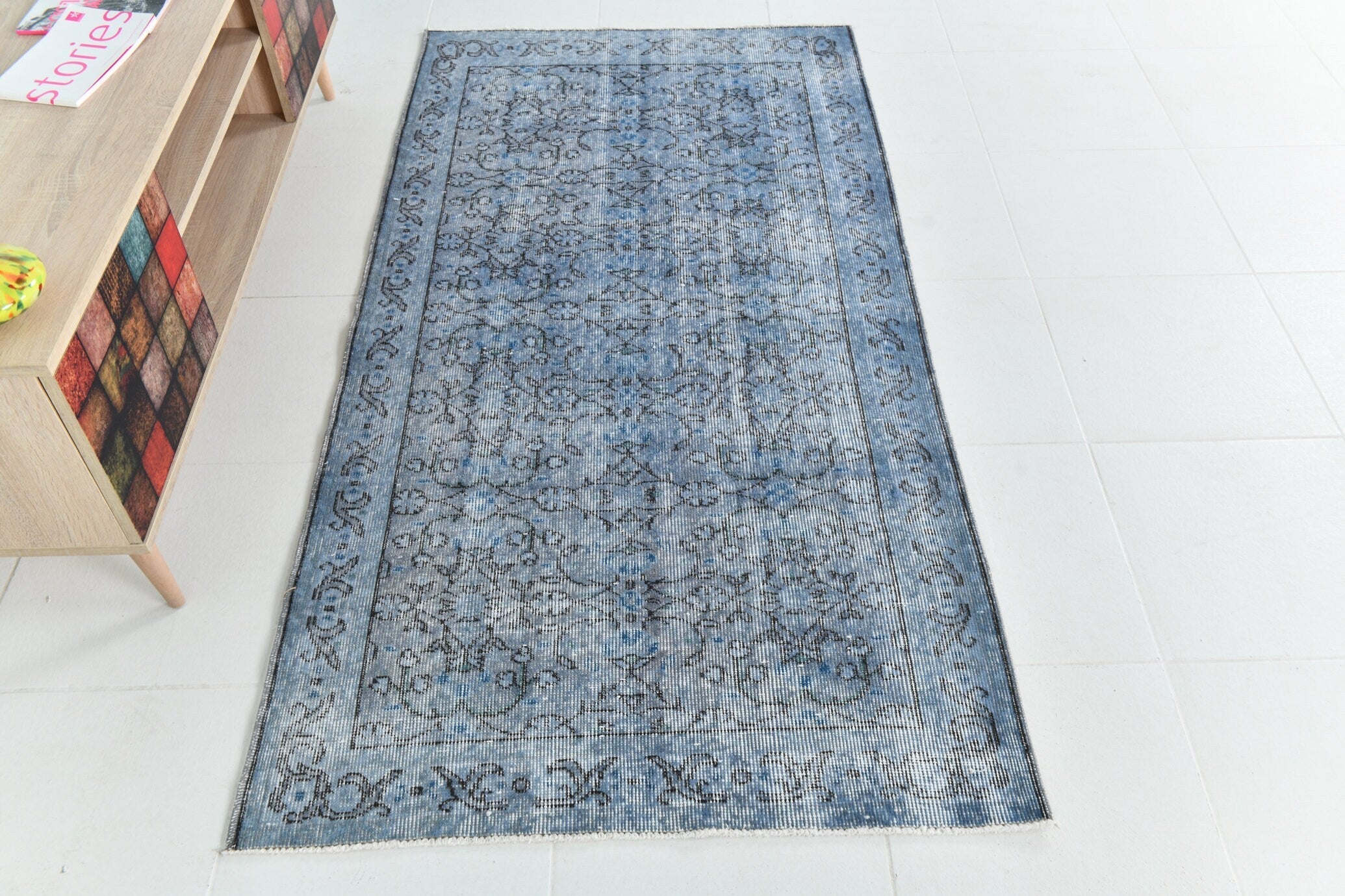 Turkish Vintage Rug 6’5’ x 3’4’