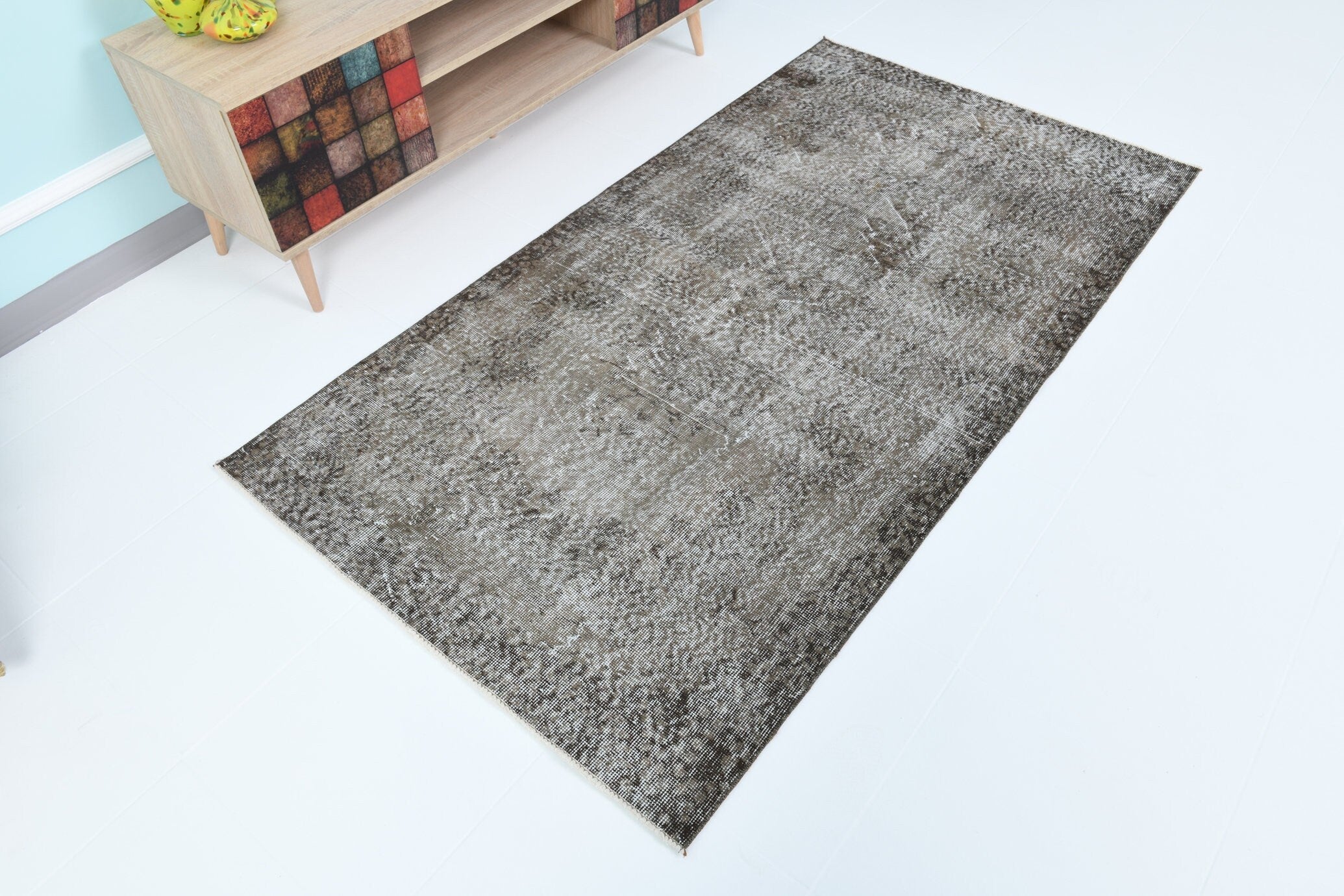 Turkish Vintage Rug 6’7’ x 3’7’