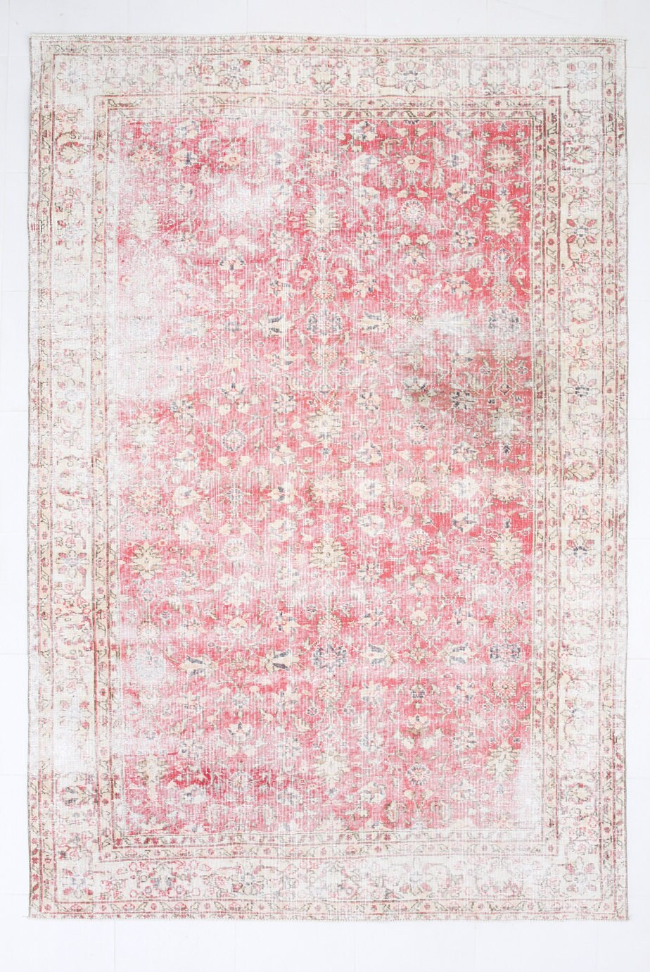Turkish Vintage Rug 6’7’’ x 9’10’’ ft