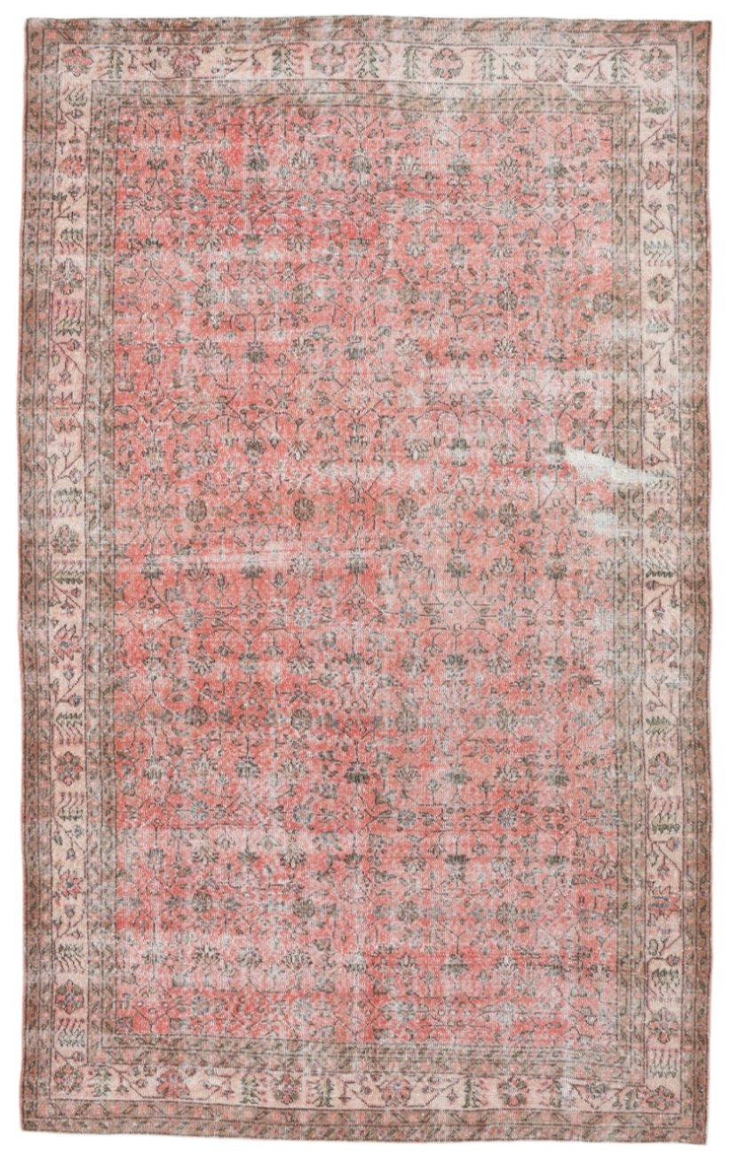 Turkish Vintage Rug 6’8’’ x 10’12’’ ft