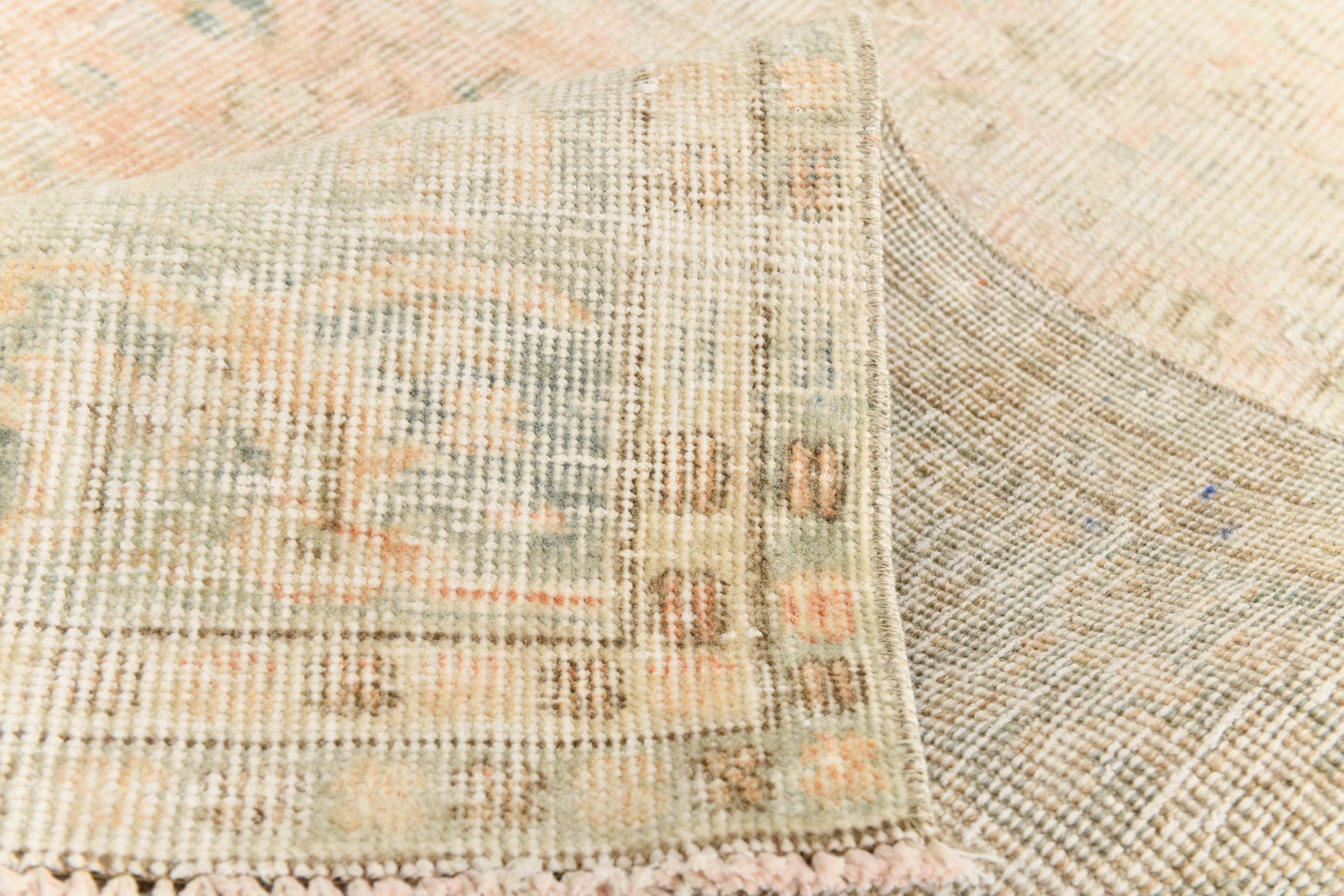 Turkish Vintage Rug  7'0" x 10'5" ft