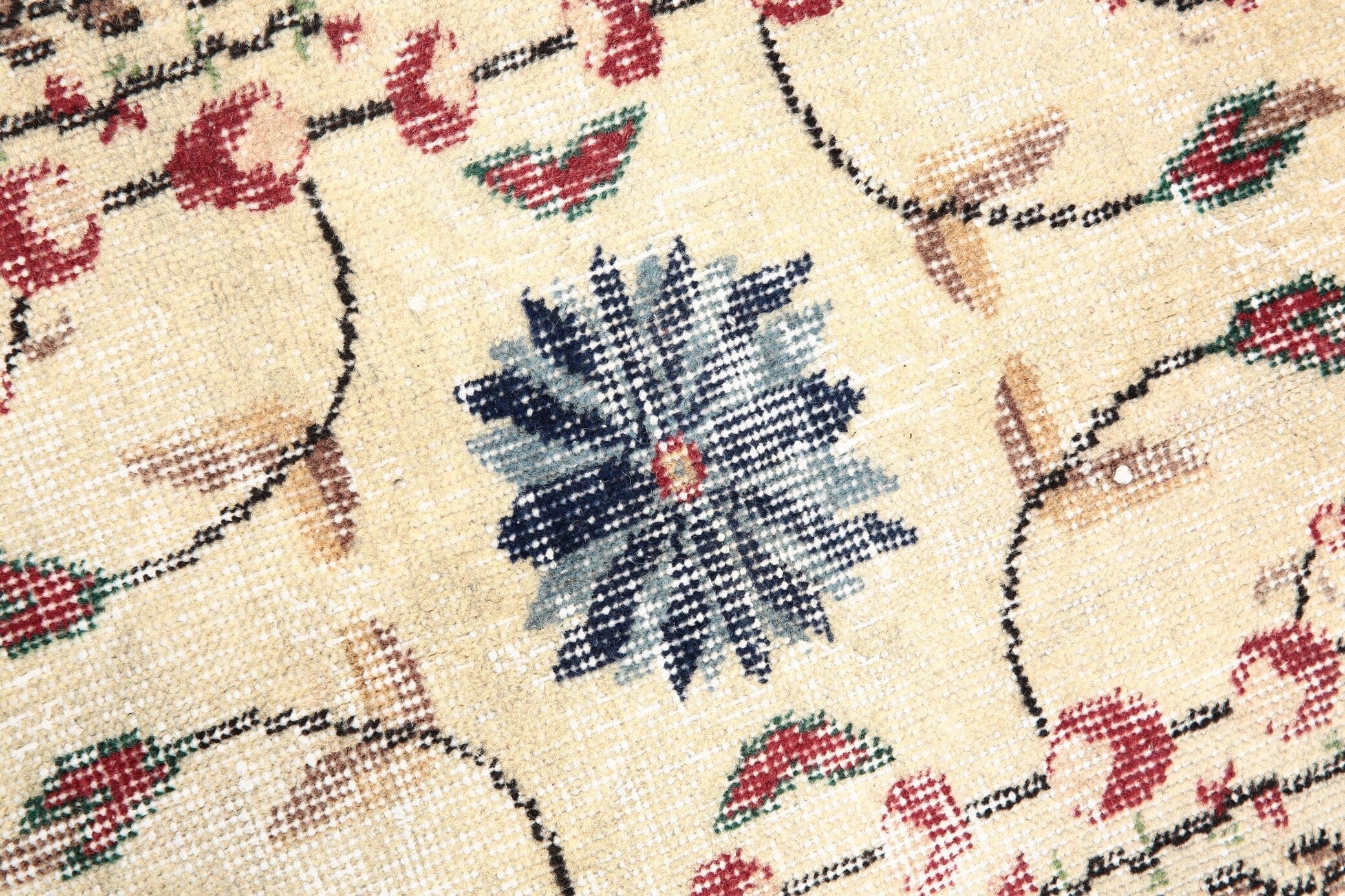 Turkish Vintage Rug 7’1’’ x 10’12’’ ft