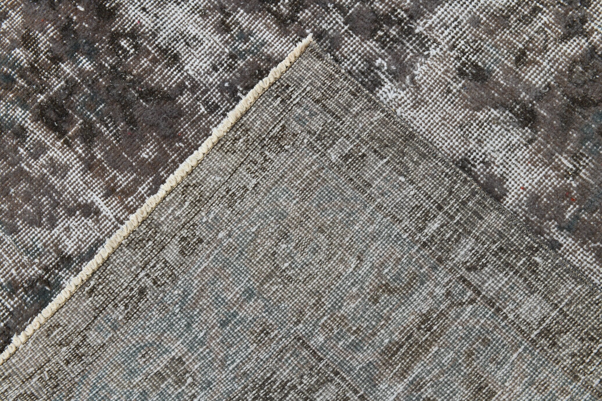 Turkish Vintage Rug  7'1" x 10'8" ft