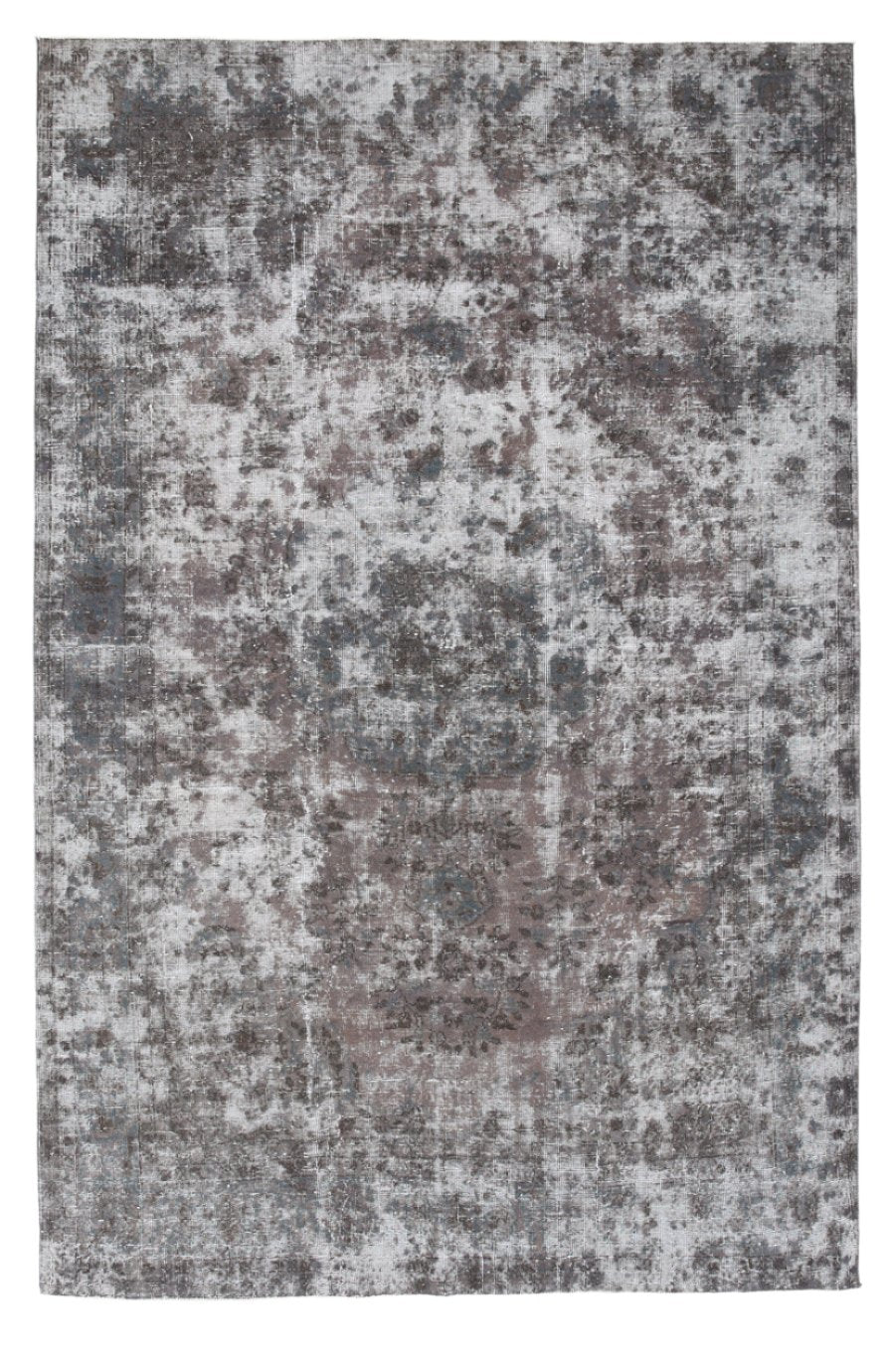 Turkish Vintage Rug  7'1" x 10'8" ft