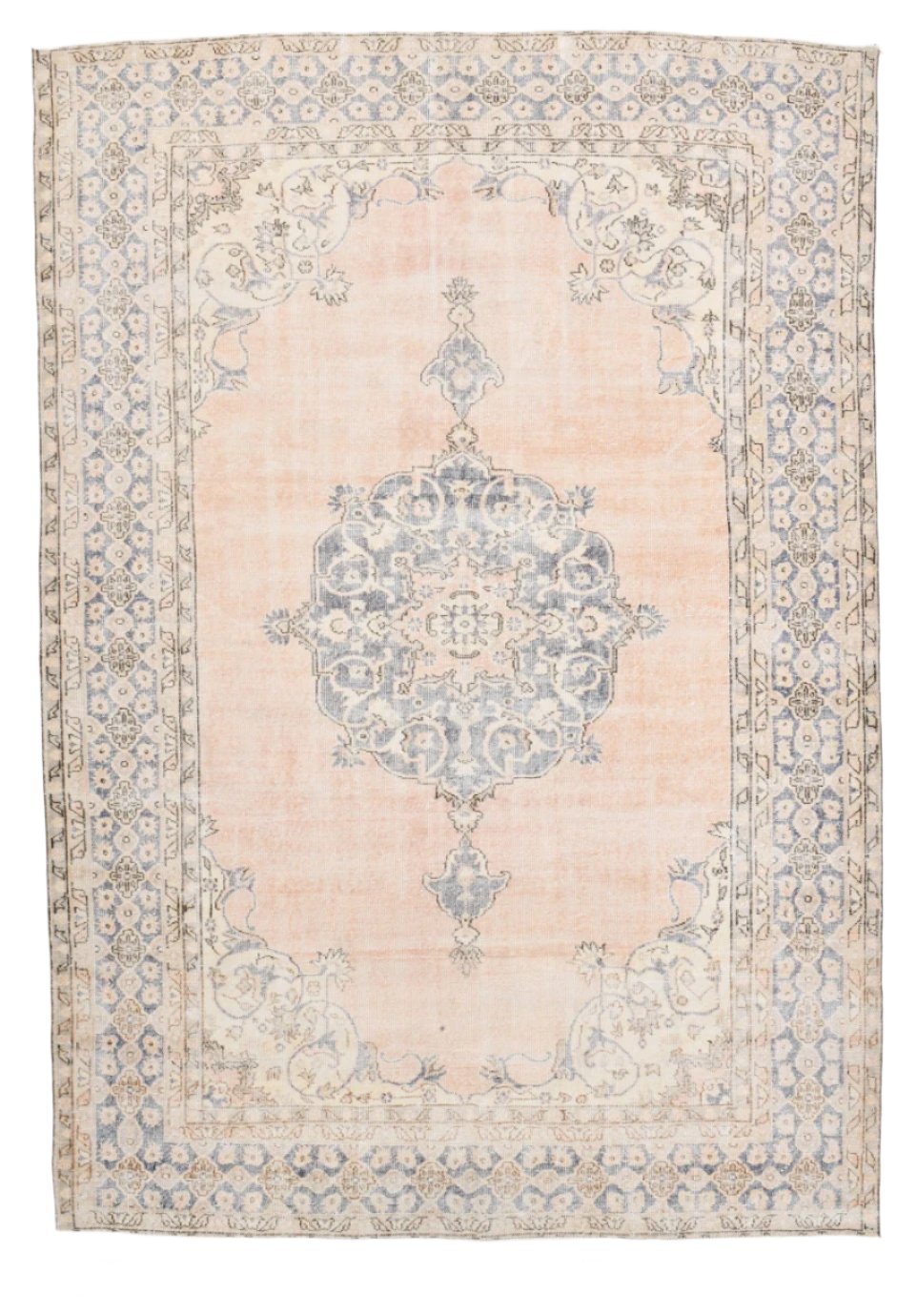 Turkish Vintage Rug  7'10" x 11'4" ft