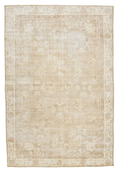 Turkish Vintage Rug  7'2" x 10'8" ft