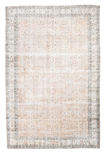 Turkish Vintage Rug  7'3" x 10'12" ft