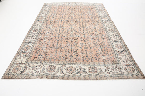 Turkish Vintage Rug 7’4’’ x 10’8’’ ft