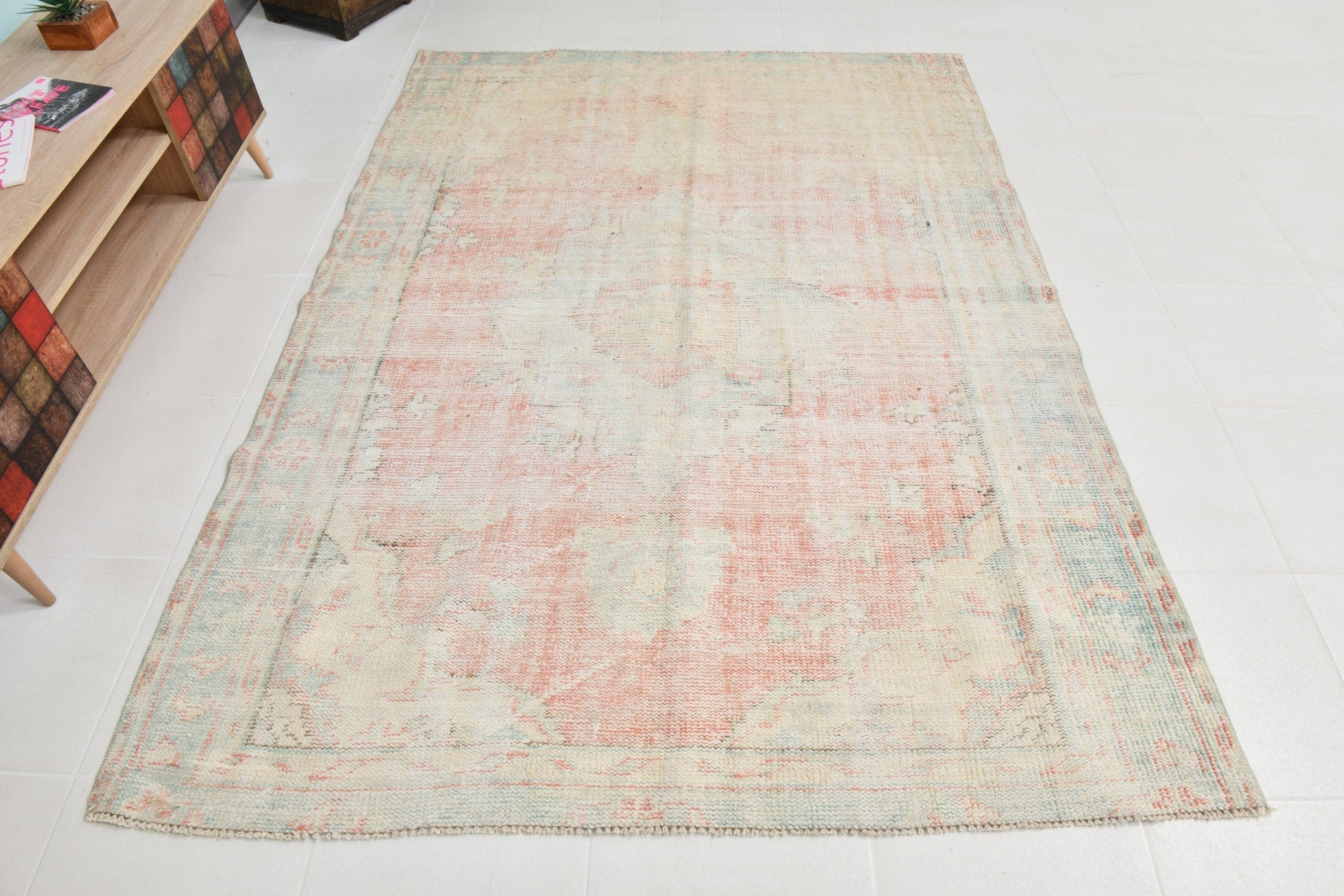 Turkish Vintage Rug 7’9’ x 5’8’