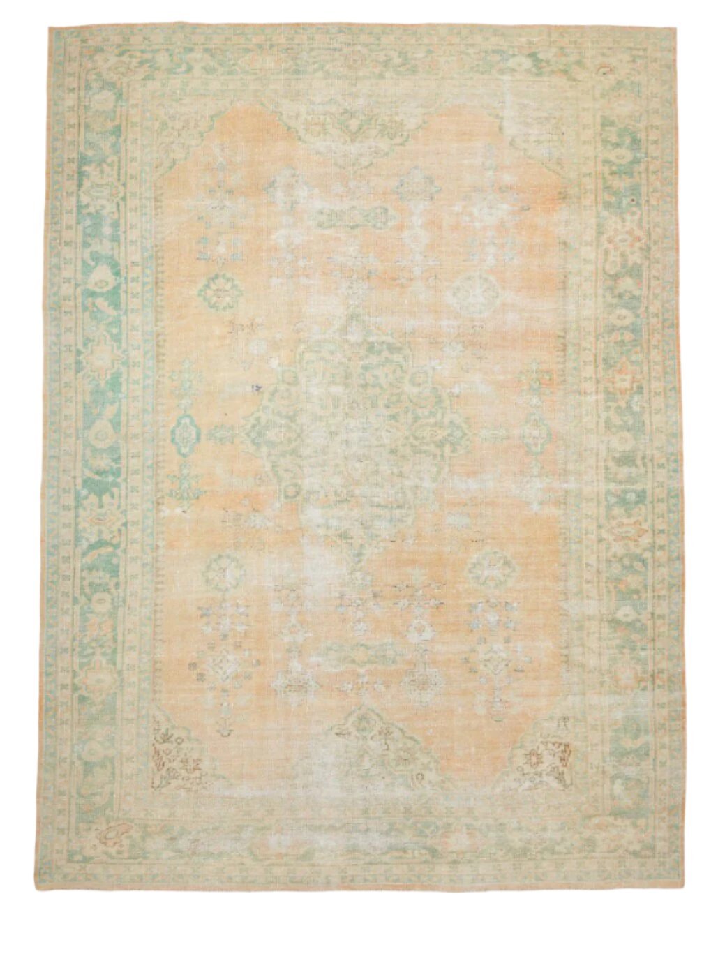 Turkish Vintage Rug  8'0" x 10'10" ft