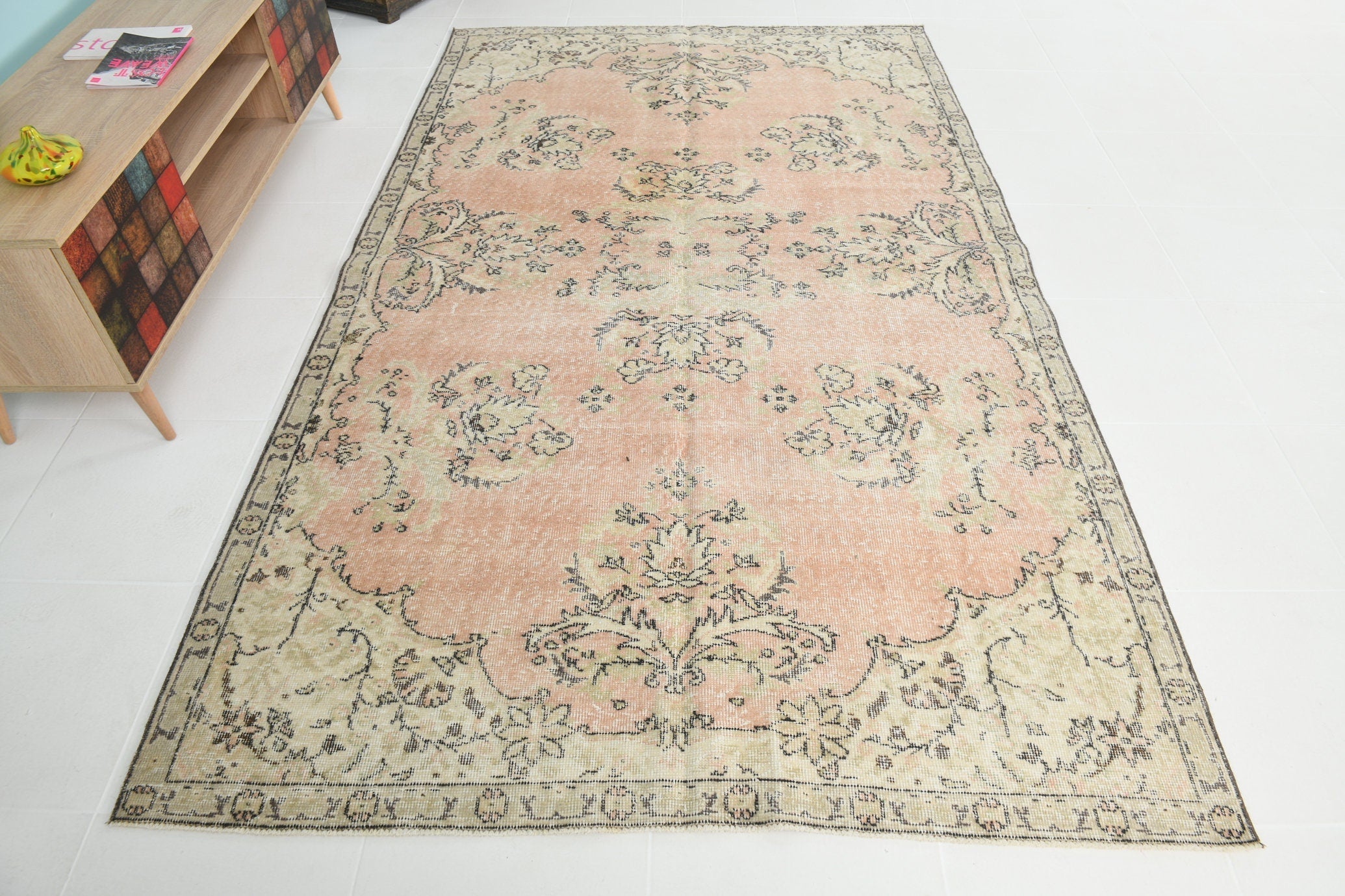 Turkish Vintage Rug 8’11’ x 6’0’