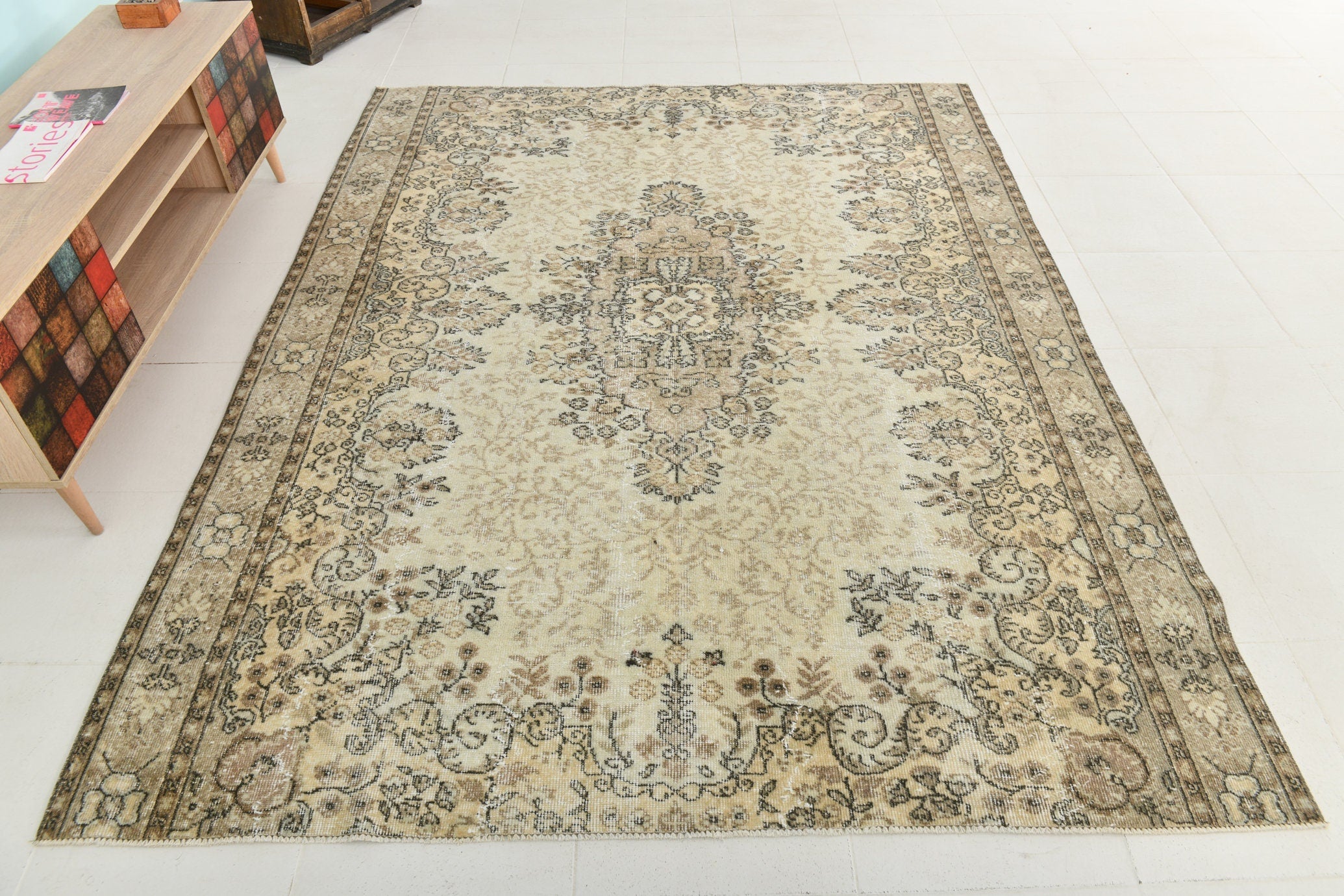 Turkish Vintage Rug 8’3’ x 6’6’