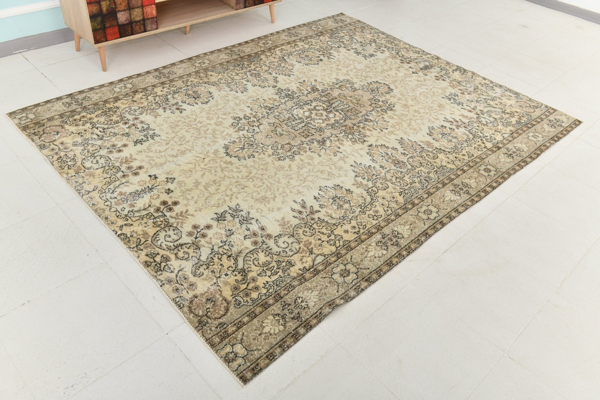 Turkish Vintage Rug 8’3’ x 6’6’