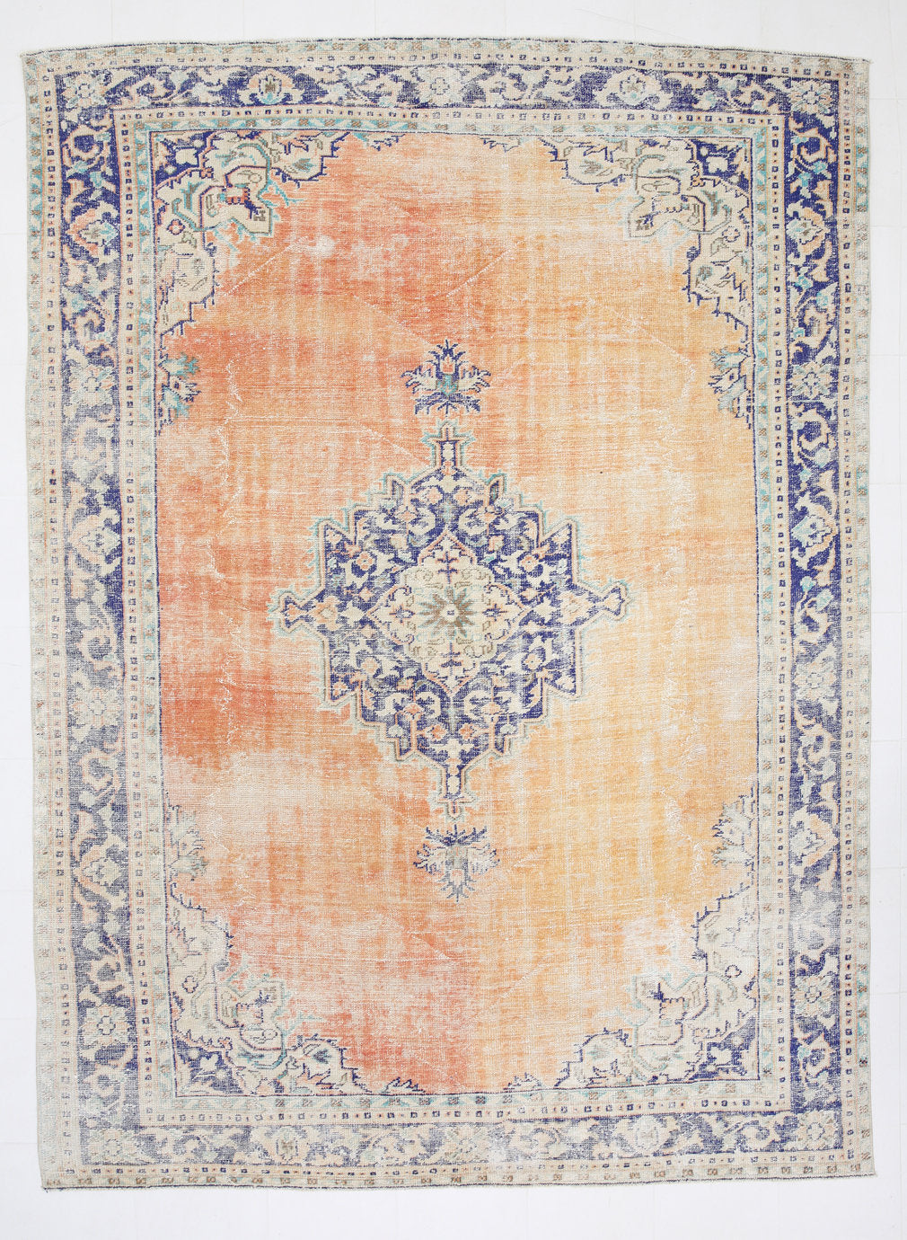 Turkish Vintage Rug  8'5" x 11'7" ft